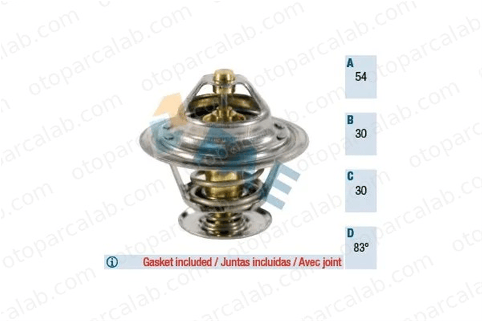 MAGNETI MARELLI 359001202680 Termostat VOLVO 140 140 Station wagon 179075