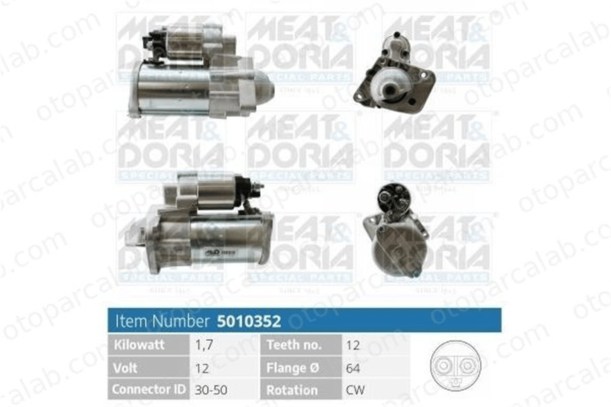 MAGNETI MARELLI 359001401680 Marş Dinamosu RENAULT KANGOO / GRAND KANGOO II CAPTUR I 2330000Q3B 233001073R
