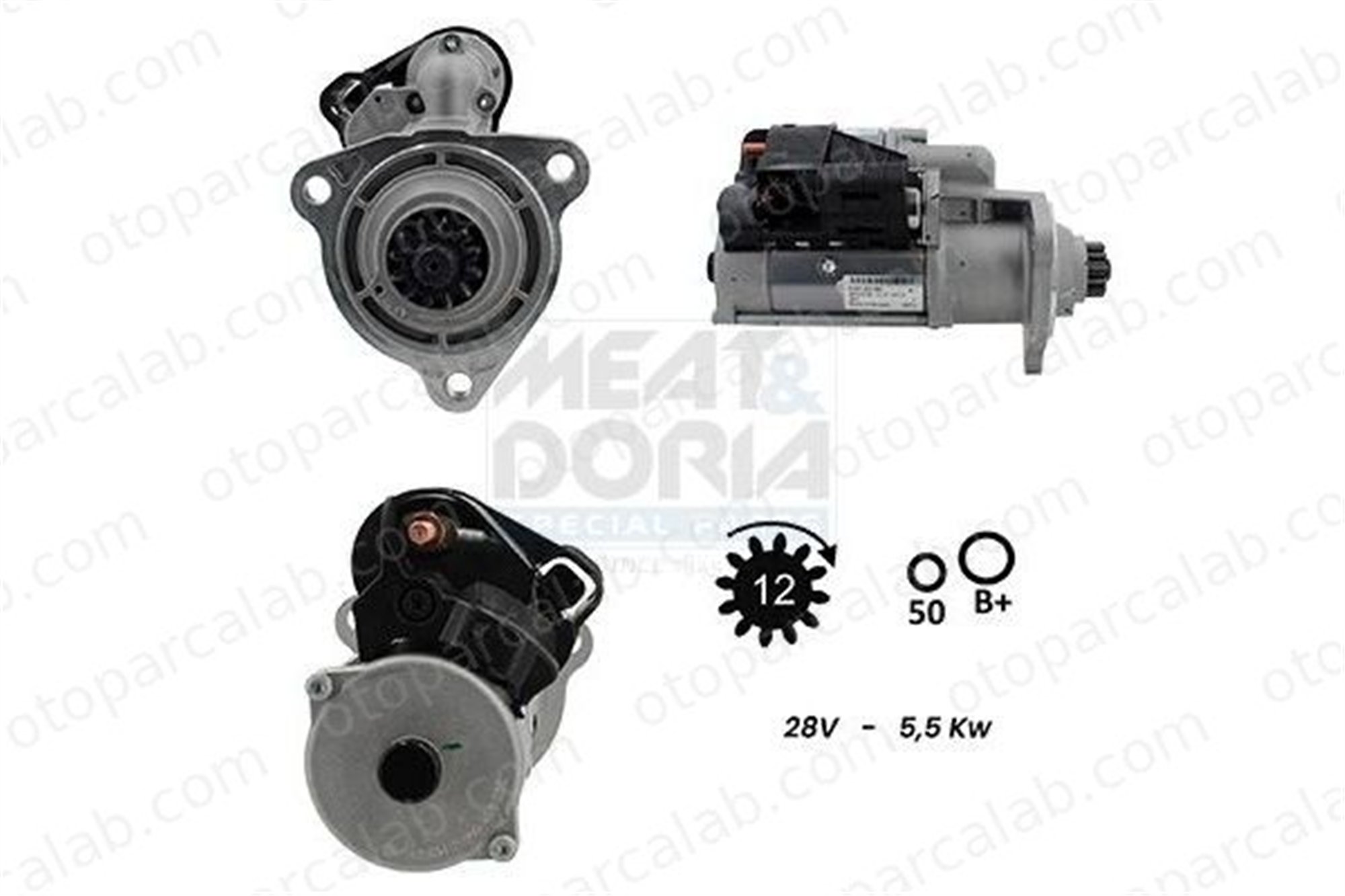 MAGNETI MARELLI 359001403140 Marş Dinamosu MAN F90 TGS I 1667425 2134698