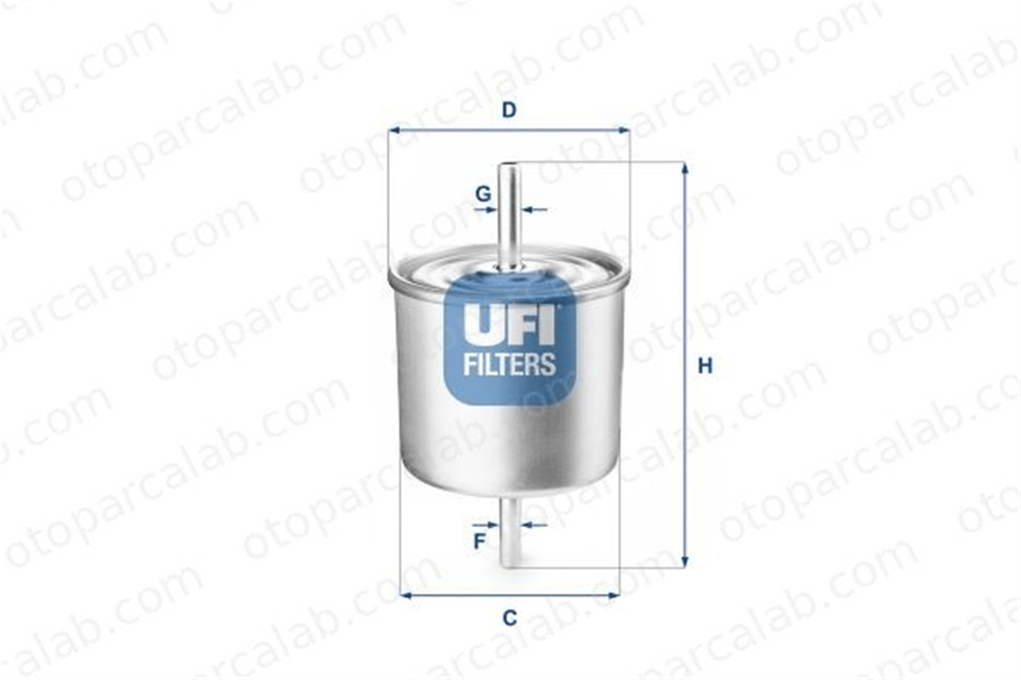 MAGNETI MARELLI 359002300870 Yakıt Filtresi FORD ESCORT V FIESTA III 1022150 6594603