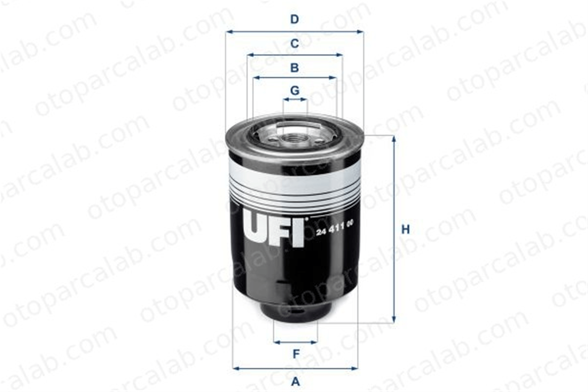 MAGNETI MARELLI 359002301060 Yakıt Filtresi TOYOTA HIACE IV Minibüs/Otobüs HIACE IV Panelvan/Van XM349150AA XM3J9150AA
