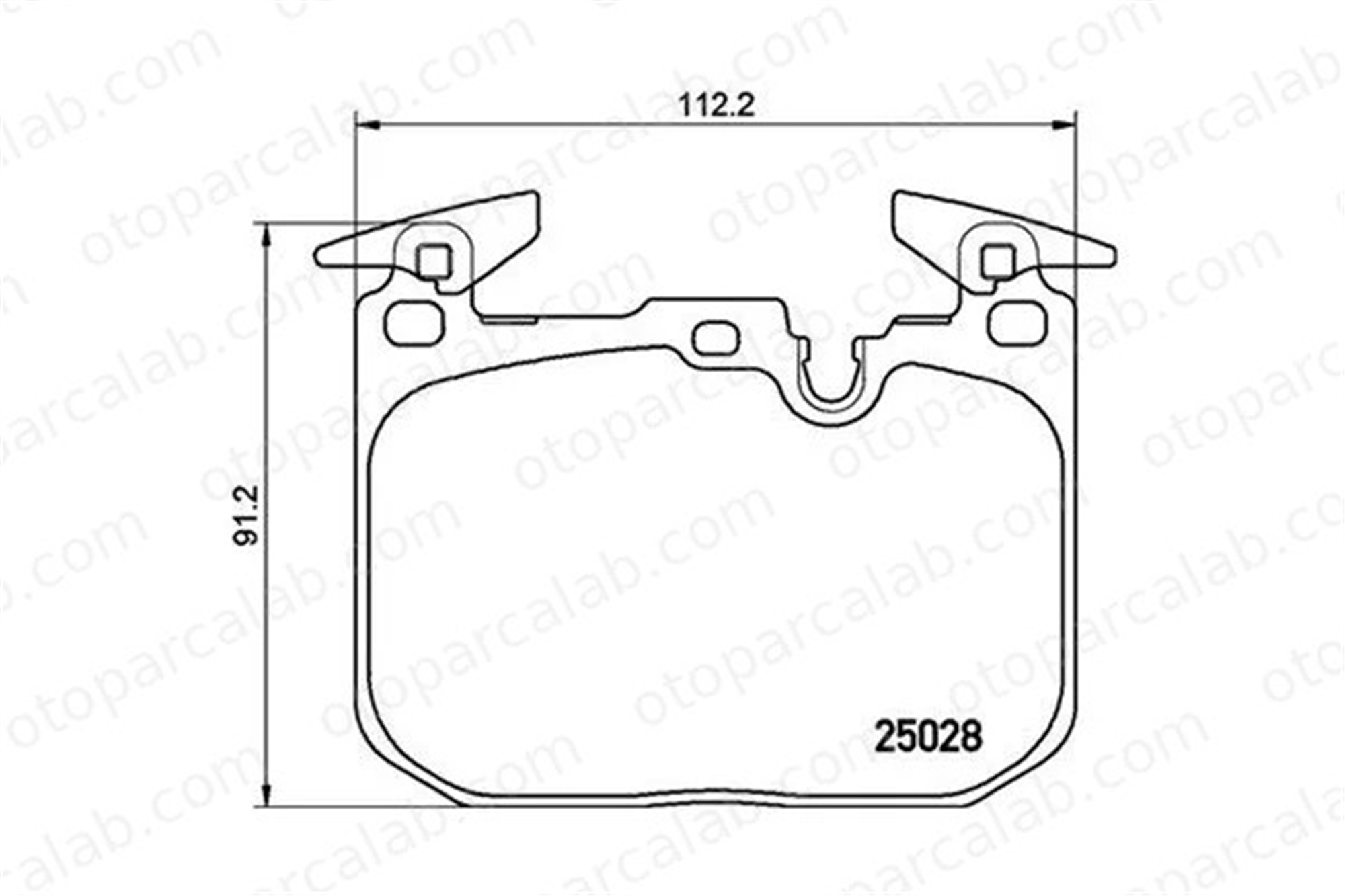 MAGNETI MARELLI 363700406088 Fren Disk Balata Ön BMW 1 3 363700406088 34106799805
