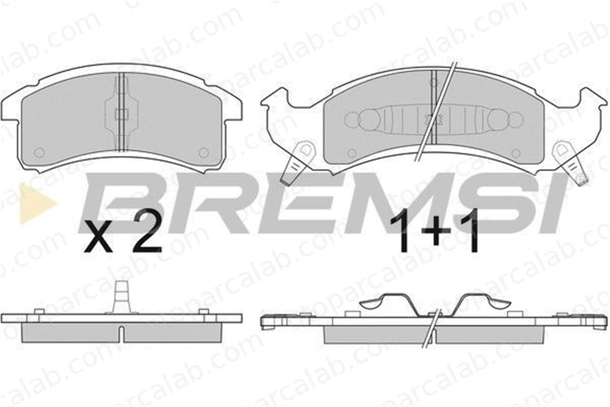 MAGNETI MARELLI 363700407002 Fren Disk Balata Ön PONTIAC TRANS SPORT CHEVROLET LUMINA APV MPV 363700407002 12510042