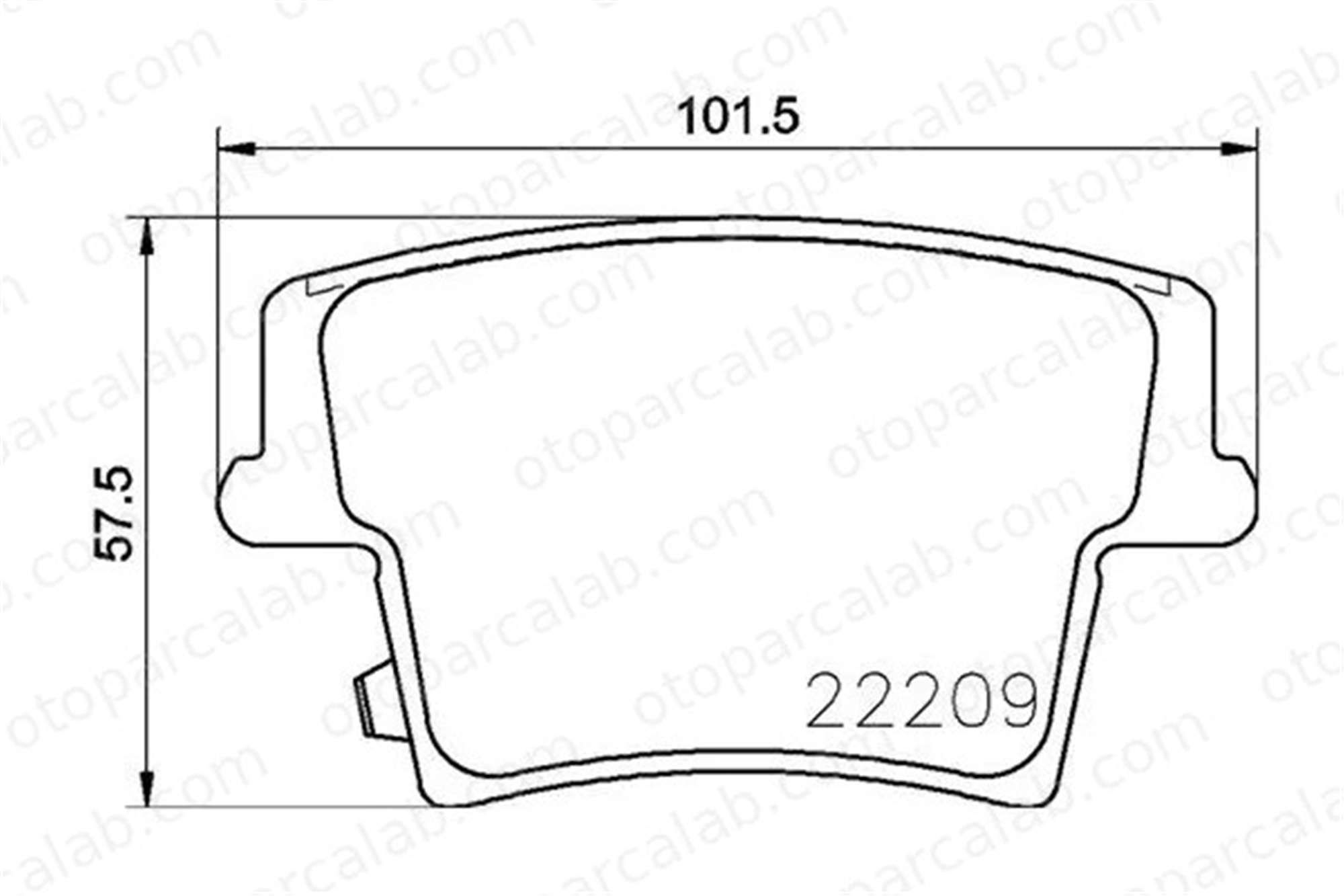 MAGNETI MARELLI 363700411040 Fren Disk Balata Arka DODGE CHARGER CHALLENGER Coupe 363700411040 K05142560AB