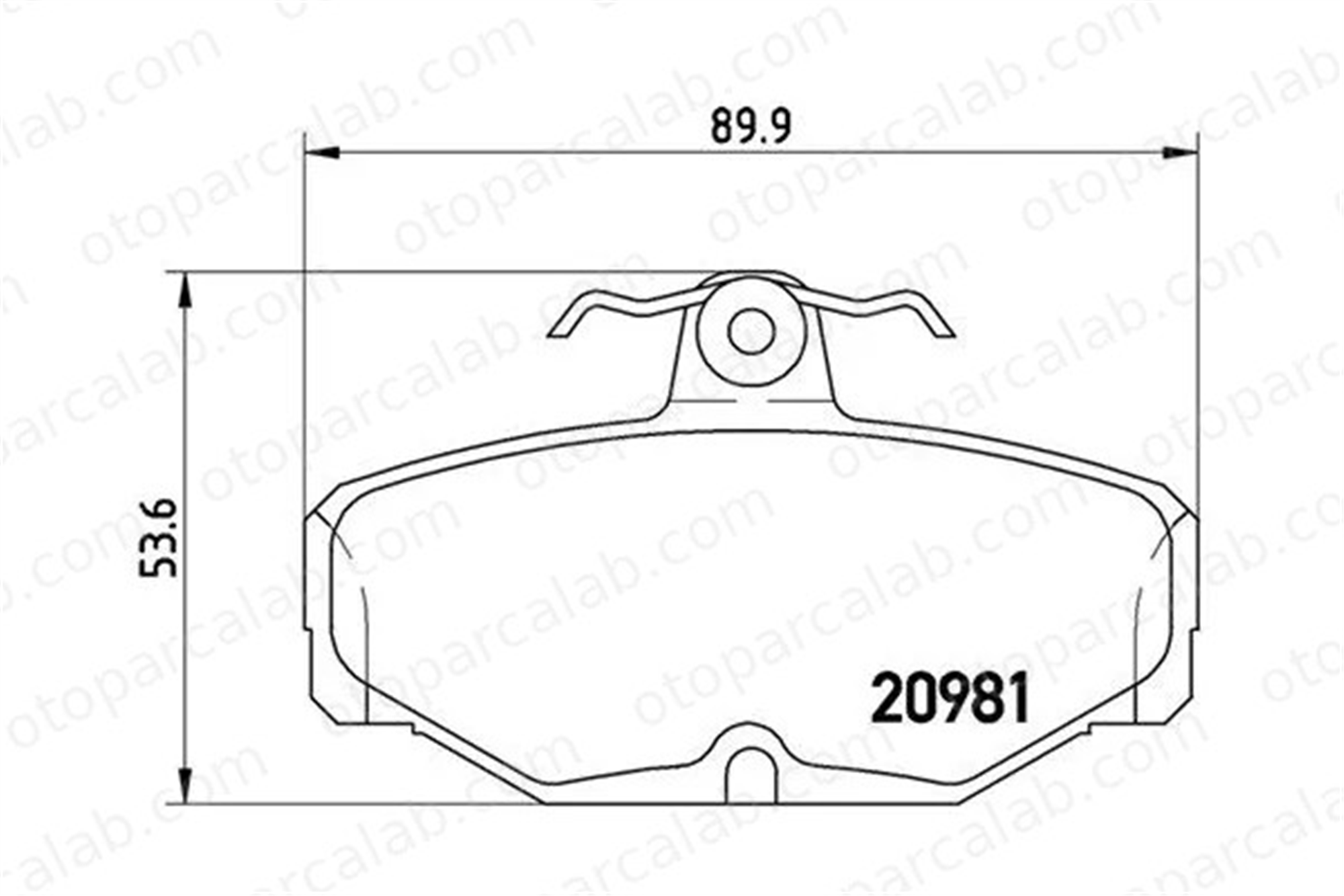 MAGNETI MARELLI 363700424018 Fren Disk Balata Arka FORD SIERRA II Turnier SIERRA II 363700424018 1111281
