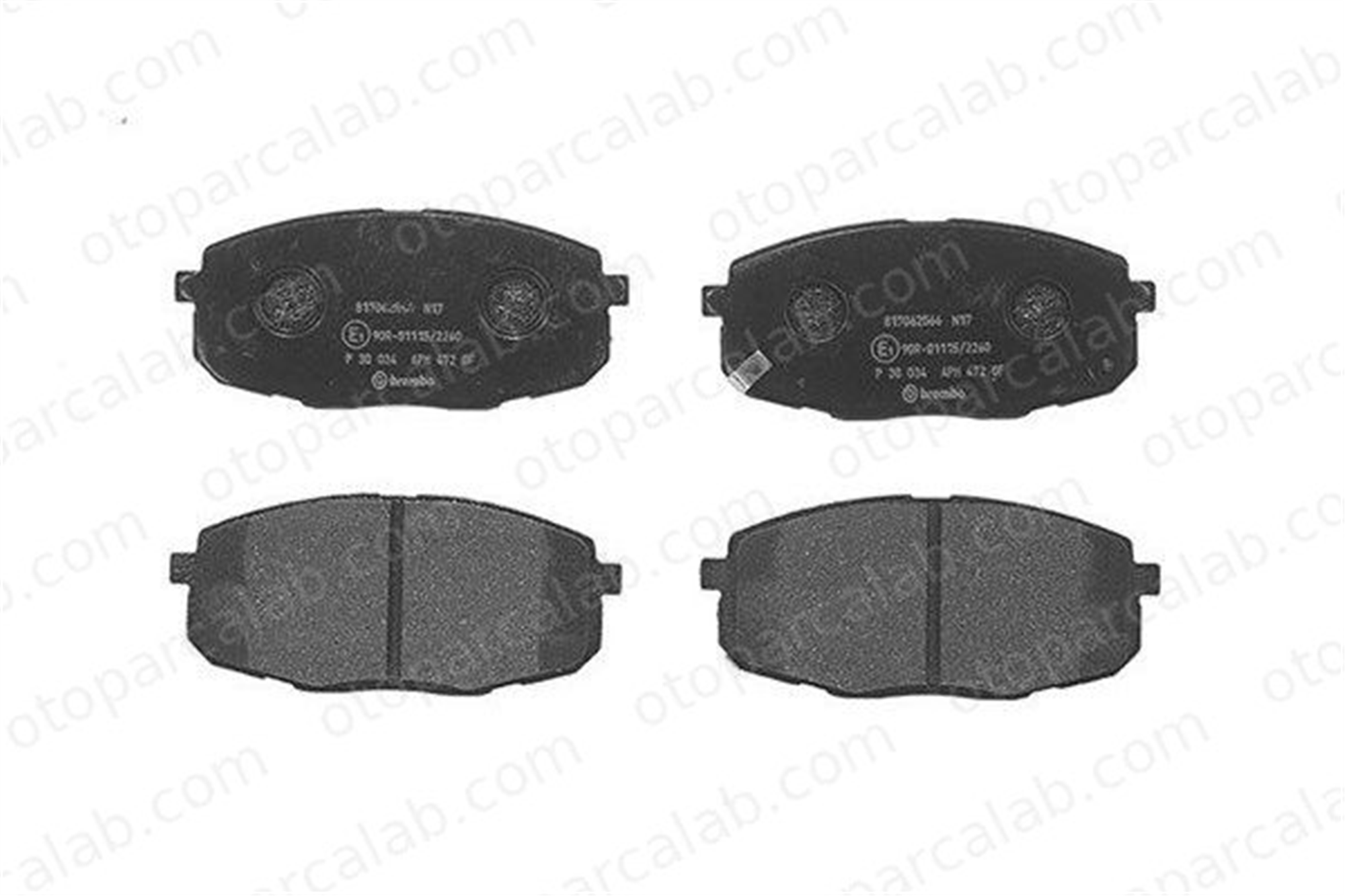 MAGNETI MARELLI 363700430034 Fren Disk Balata Ön HYUNDAI i30 KIA CEE'D SW 363700430034 3501180BM01
