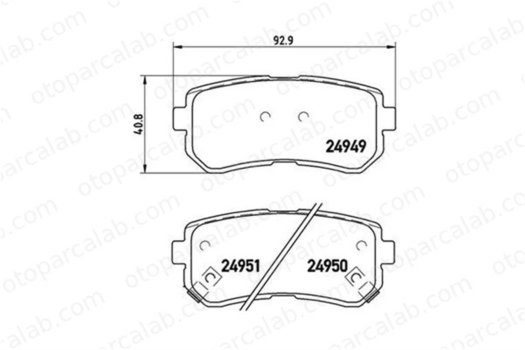 MAGNETI MARELLI 363700430046 Fren Disk Balata Arka HYUNDAI i20 I ix20 363700430046 583021JA30