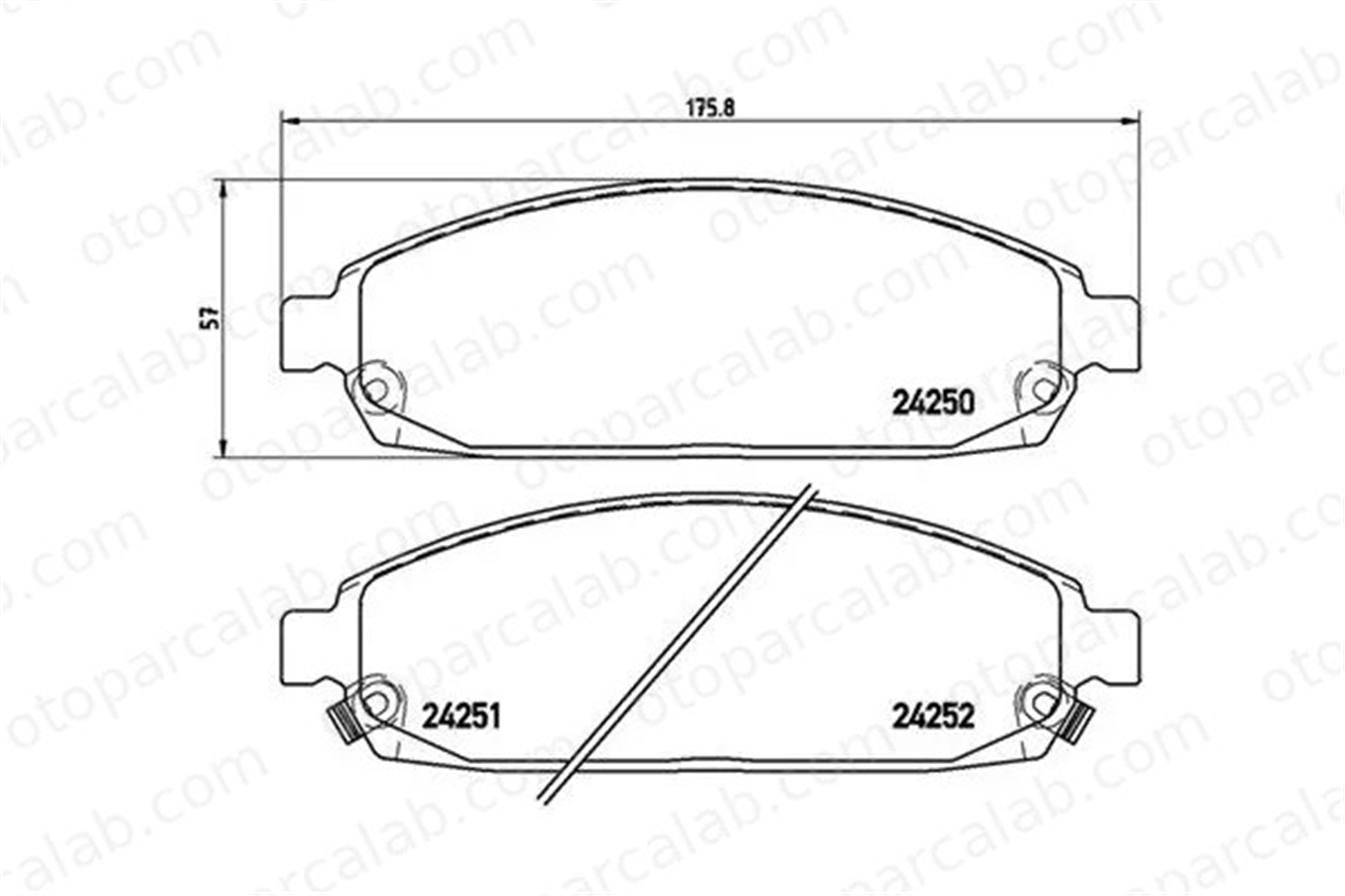 MAGNETI MARELLI 363700437010 Fren Disk Balata Ön JEEP GRAND CHEROKEE III COMMANDER 363700437010 5080868AA