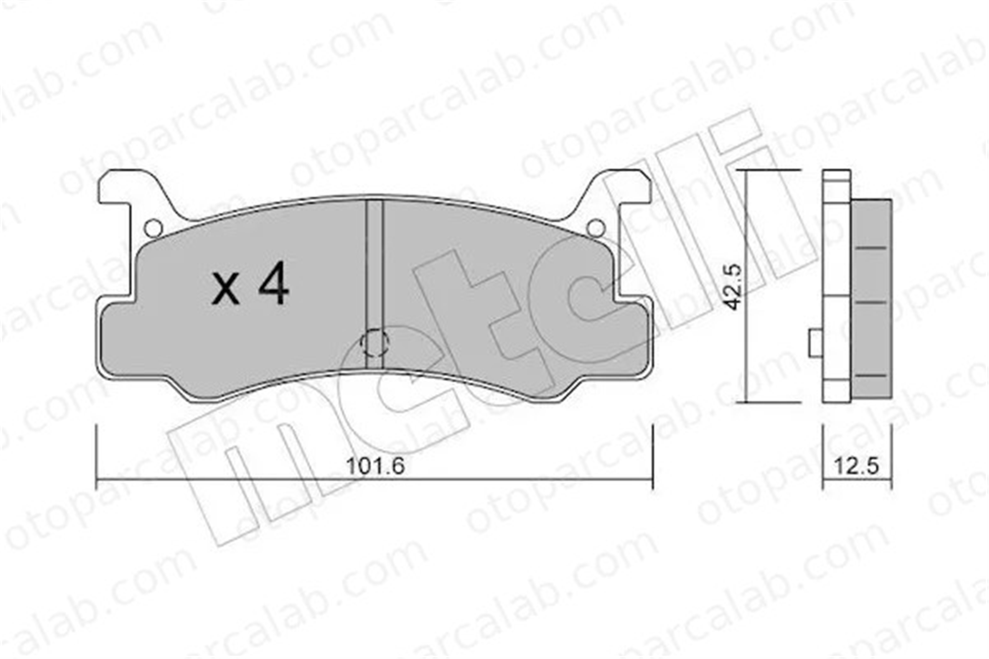 MAGNETI MARELLI 363700449005 Fren Disk Balata Arka DAIHATSU CHARADE IV MAZDA 323 III Station Wagon 363700449005 449287201000