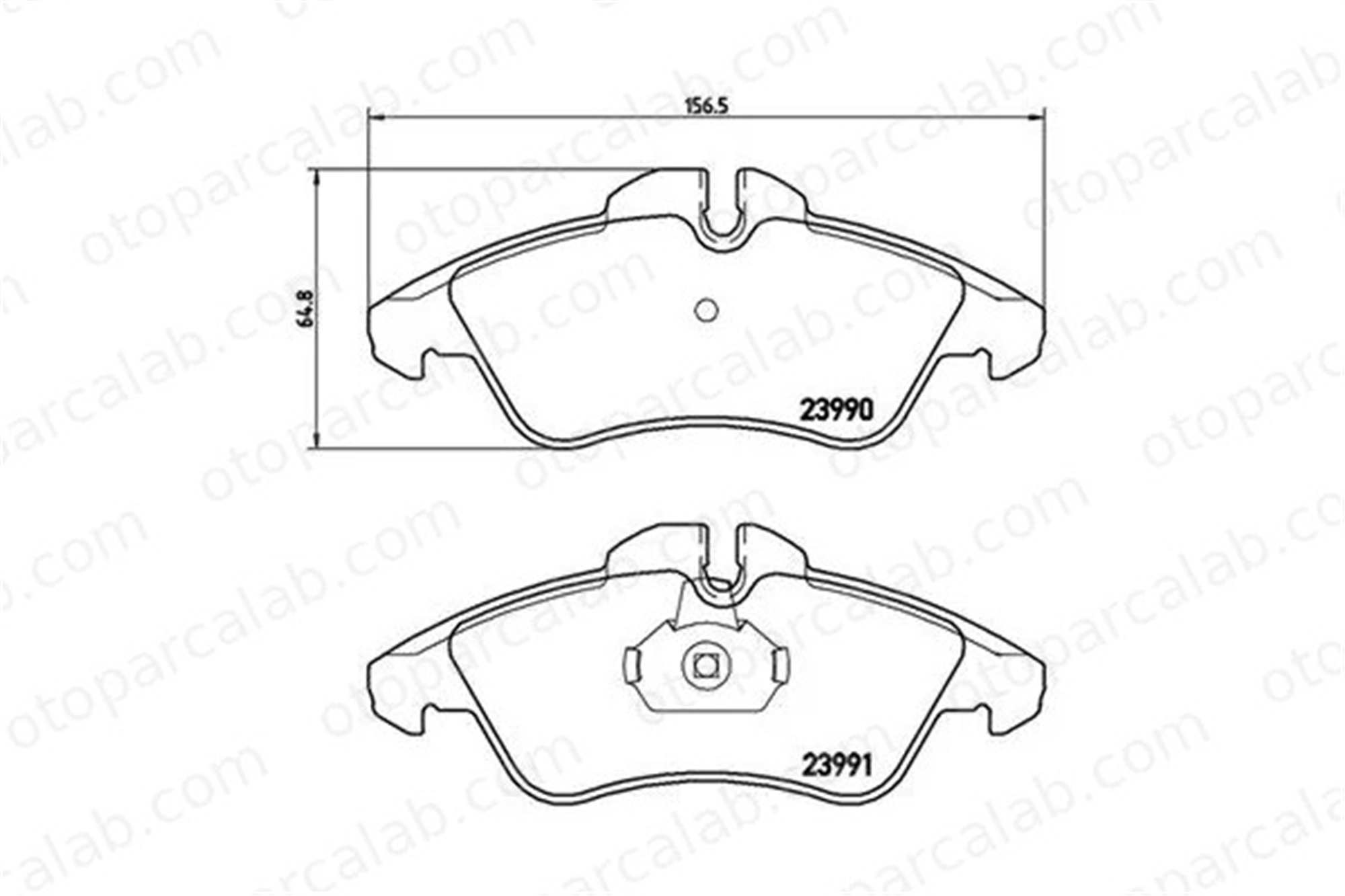 MAGNETI MARELLI 363700450080 Fren Disk Balata Ön MERCEDES-BENZ SPRINTER 3-t Minibüs/Otobüs SPRINTER 3-t Panelvan/Van 363700450080 2D0698151