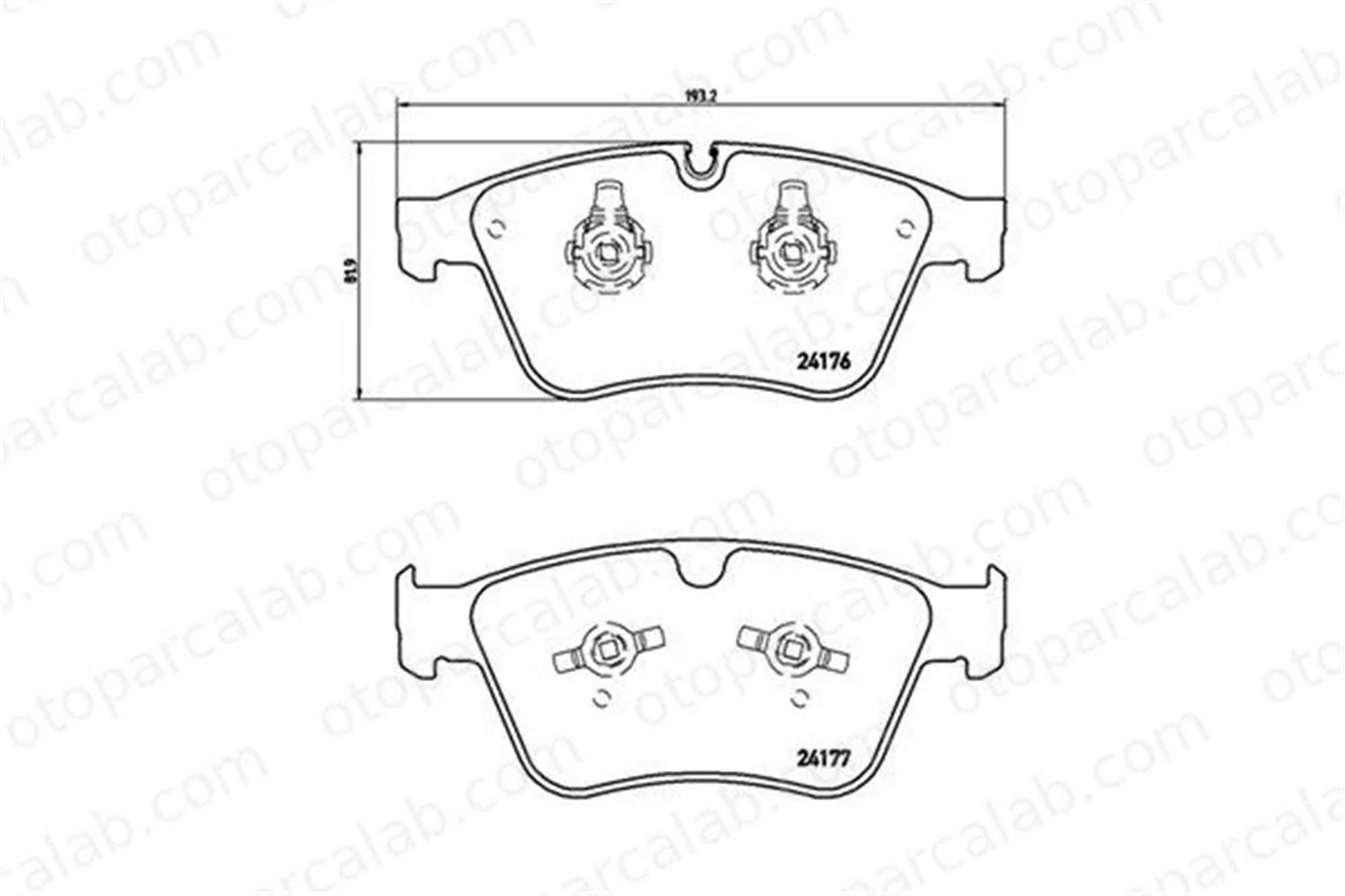 MAGNETI MARELLI 363700450105 Fren Disk Balata Ön MERCEDES-BENZ M-SERISI R-SERISI 363700450105 4206204