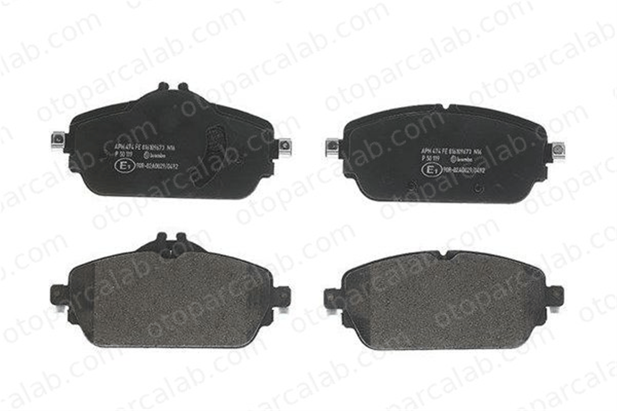MAGNETI MARELLI 363700450119 Fren Disk Balata Ön MERCEDES-BENZ C-SERISI C-SERISI T-Model 363700450119 4204500