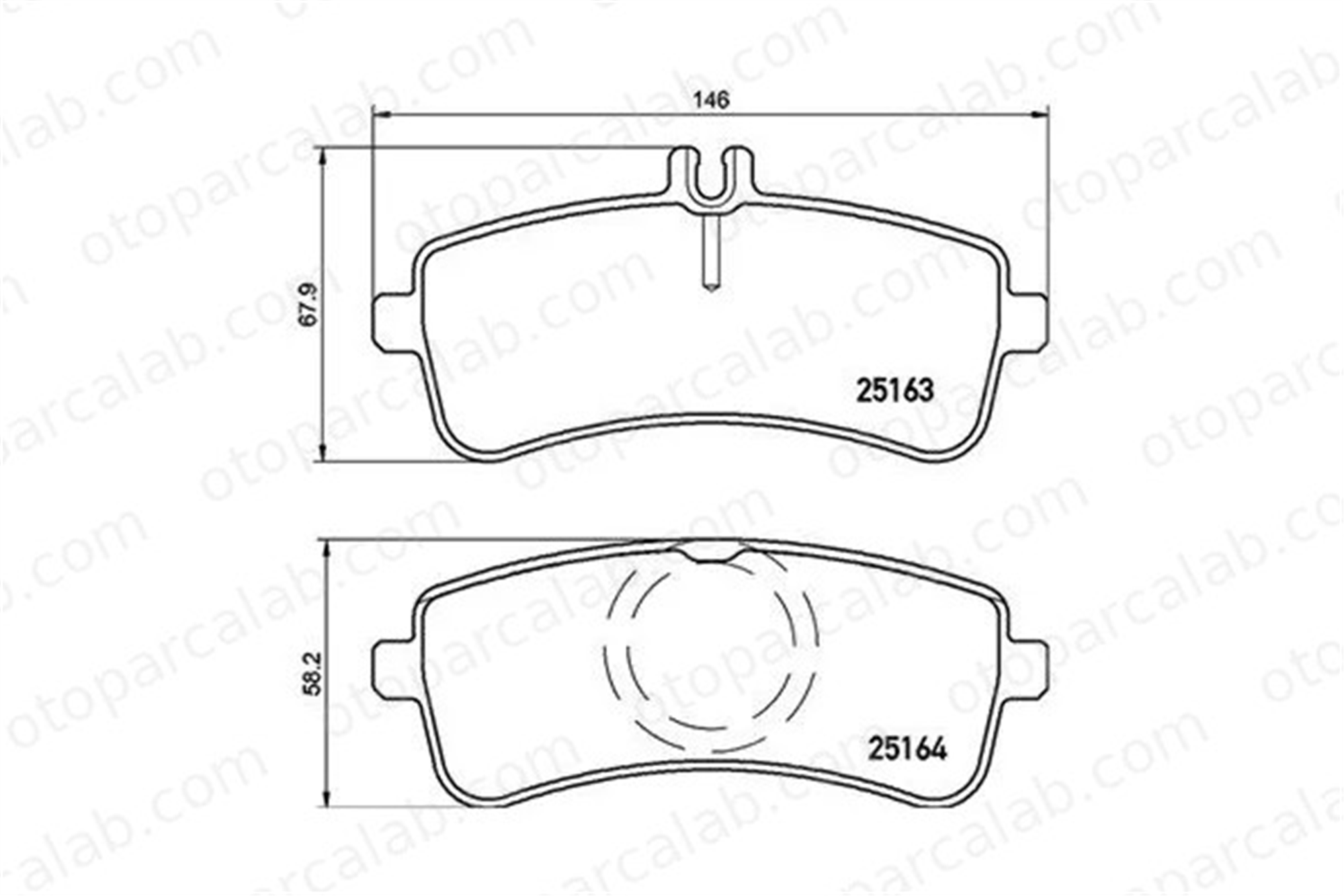 MAGNETI MARELLI 363700450125 Fren Disk Balata Arka MERCEDES-BENZ S-SERISI AMG GT 363700450125 4203304