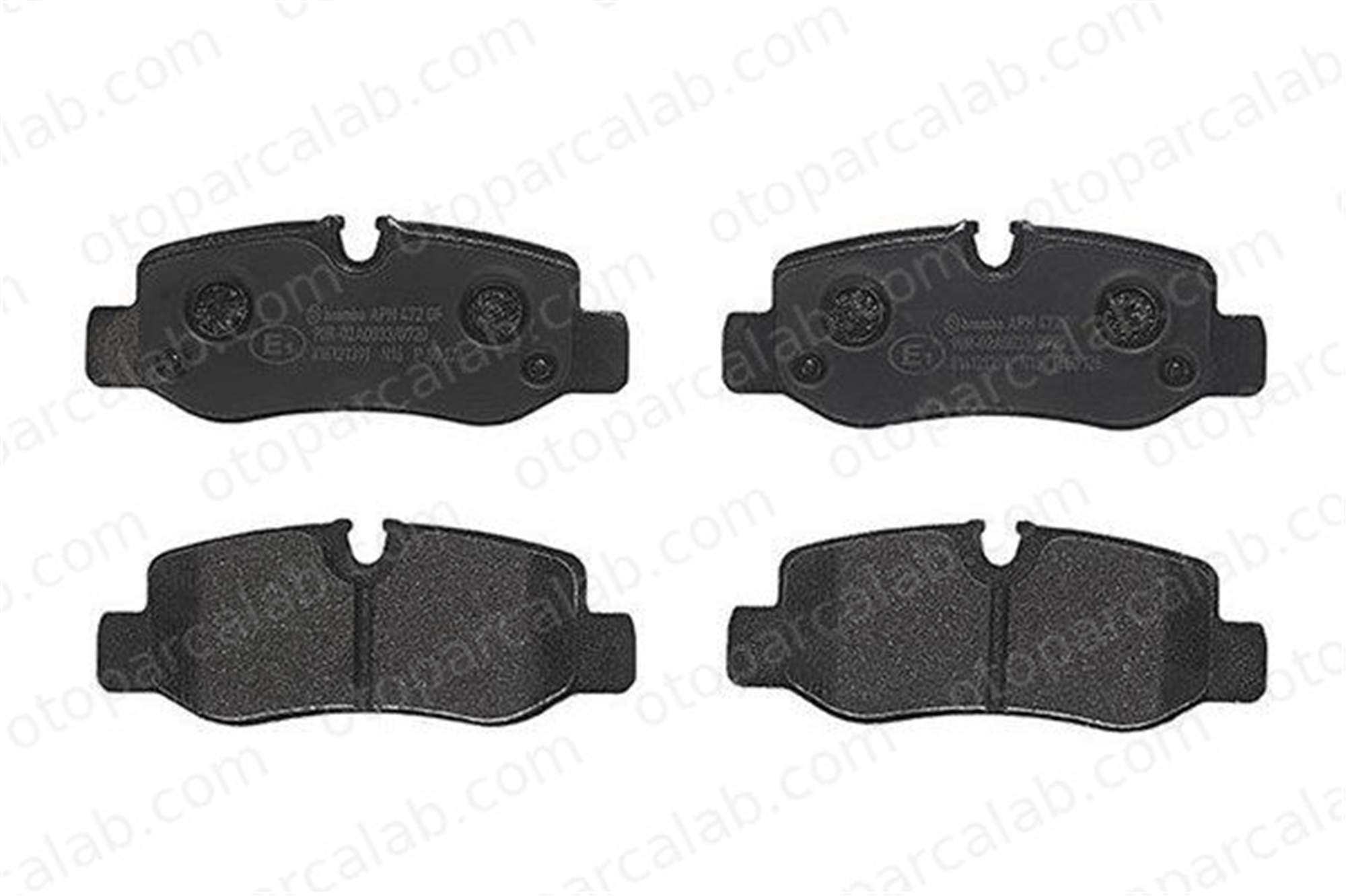 MAGNETI MARELLI 363700450126 Fren Disk Balata Arka MERCEDES-BENZ VITO Mixto VITO Panelvan/Van 363700450126 4474200120