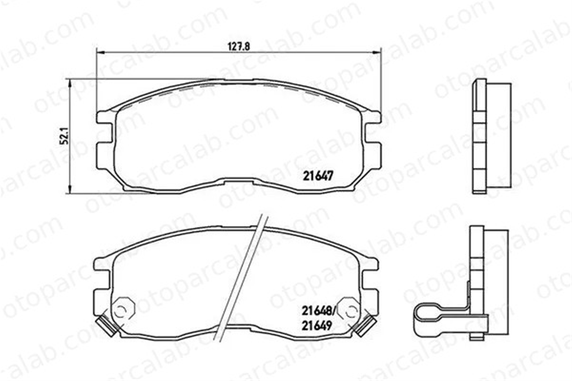 MAGNETI MARELLI 363700454014 Fren Disk Balata Ön MITSUBISHI GALANT VI Sedan GALANT VI 363700454014 4615A069