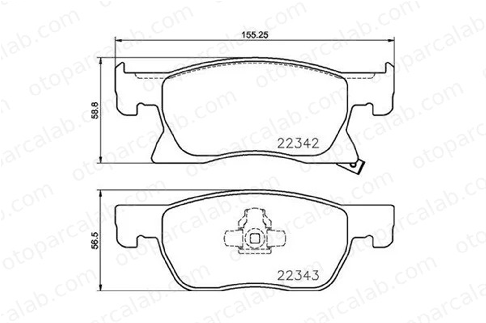 MAGNETI MARELLI 363700459092 Fren Disk Balata Ön OPEL ASTRA K ASTRA K Sports Tourer 363700459092 13478300