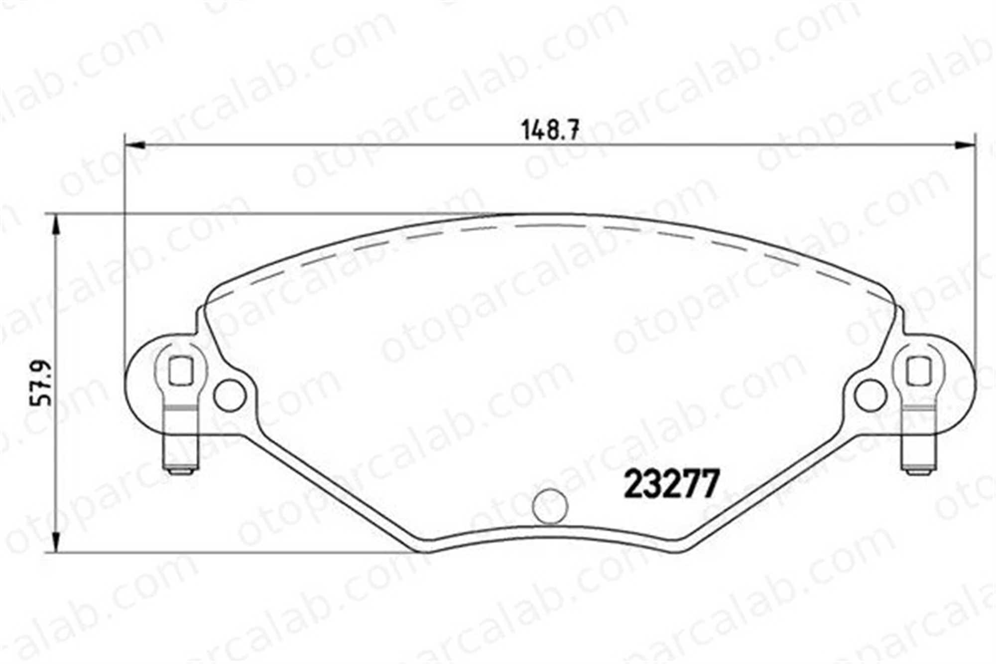 MAGNETI MARELLI 363700461071 Fren Disk Balata Ön CITROËN C5 I Break C5 I 363700461071 1611456480
