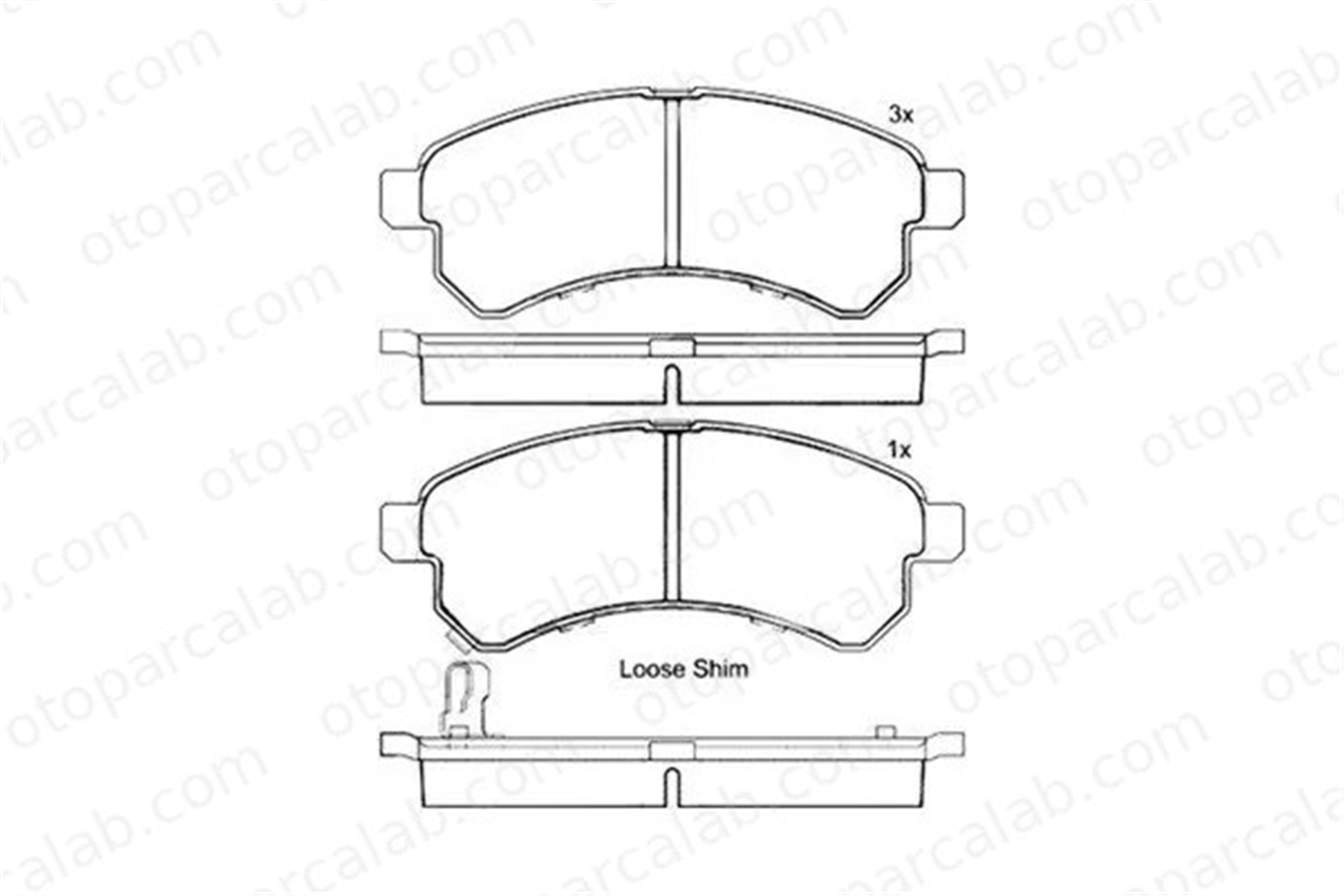 MAGNETI MARELLI 363700482004 Fren Disk Balata Ön TATA INDICA VISTA INDIGO MANZA 43022T2JH00 287142990162