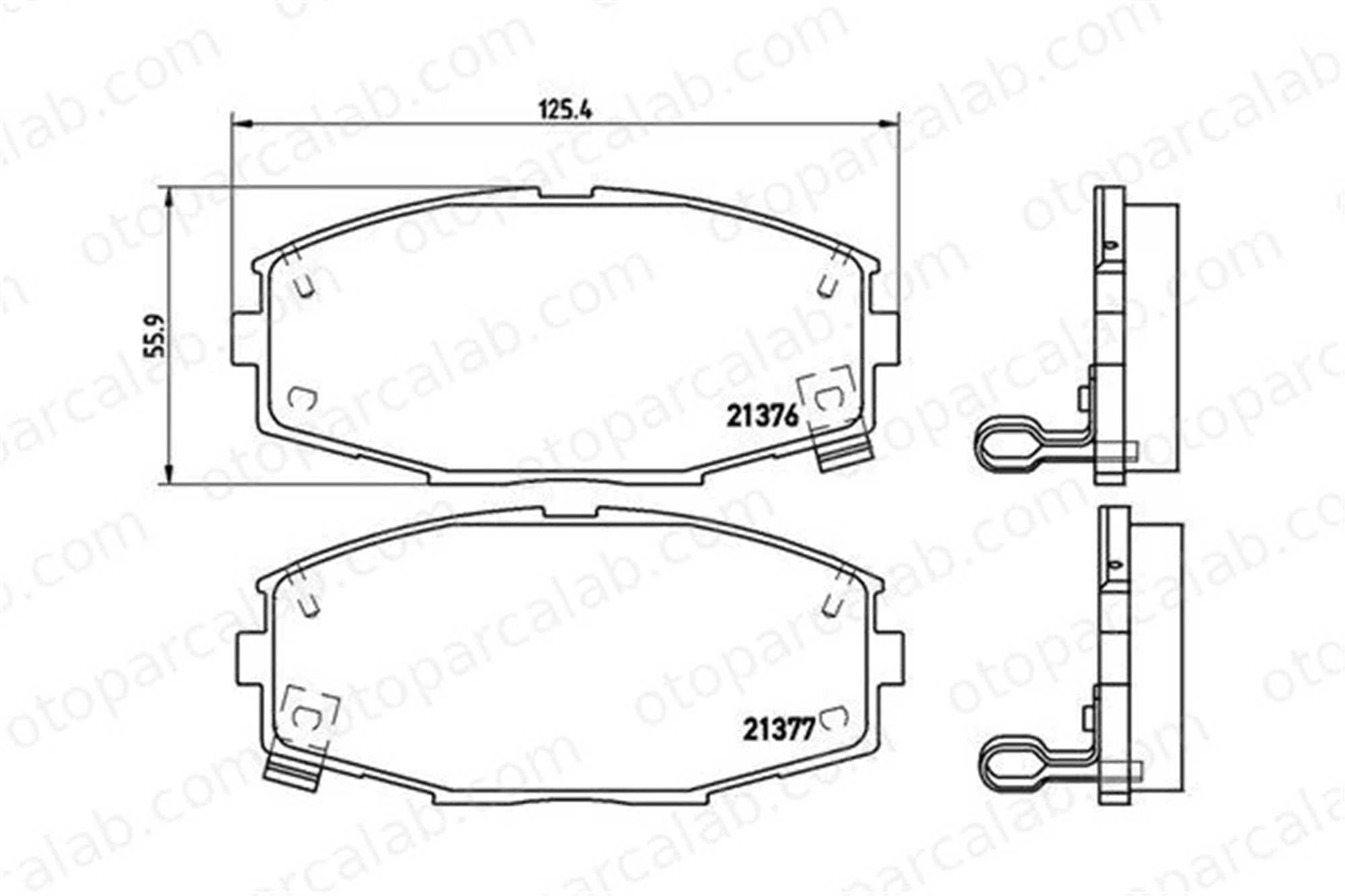 MAGNETI MARELLI 363700483020 Fren Disk Balata Ön TOYOTA SUPRA 363700483020 AY040TY009