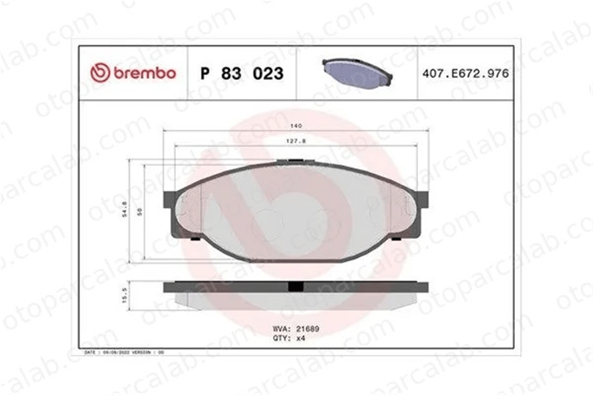 MAGNETI MARELLI 363700483023 Fren Disk Balata Ön TOYOTA HIACE IV Panelvan/Van HIACE IV Minibüs/Otobüs 363700483023 AY040TY013