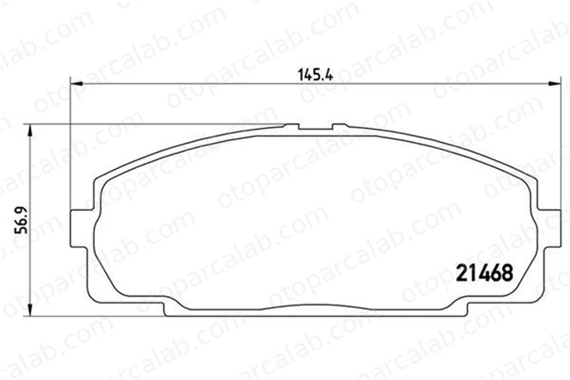 MAGNETI MARELLI 363700483092 Fren Disk Balata Ön TOYOTA HIACE IV Minibüs/Otobüs HIACE IV Panelvan/Van 363700483092 8A290090D