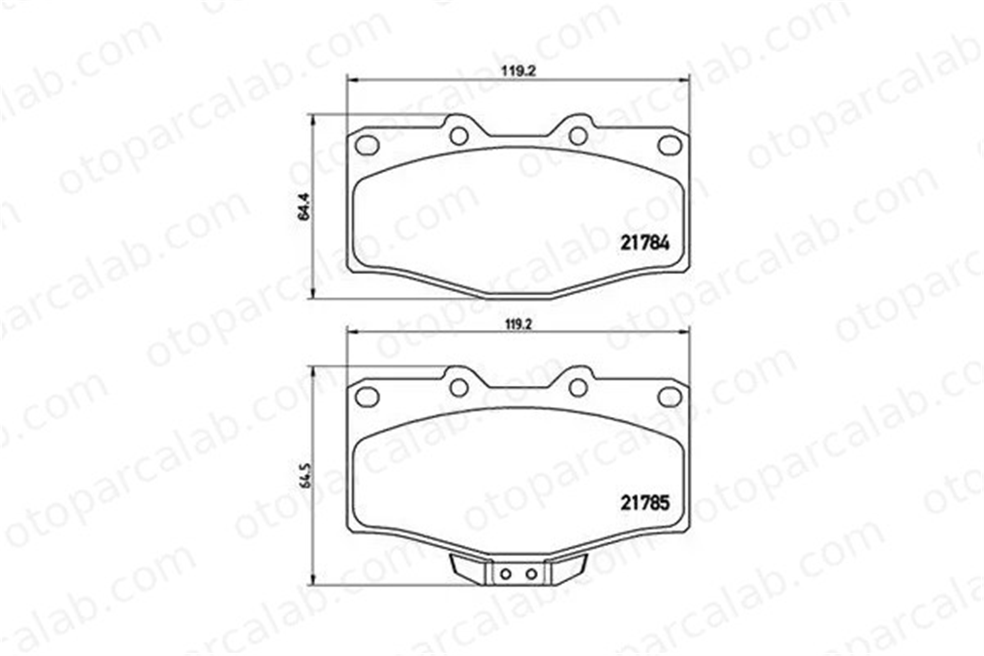 MAGNETI MARELLI 363700483095 Fren Disk Balata Ön TOYOTA HILUX V Pick-up HILUX VI Pick-up 363700483095 449135111