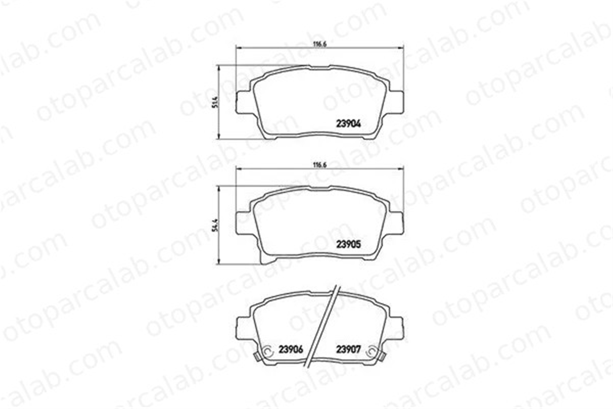 MAGNETI MARELLI 363700483103 Fren Disk Balata Ön TOYOTA COROLLA GEELY CK 363700483103 44650D020