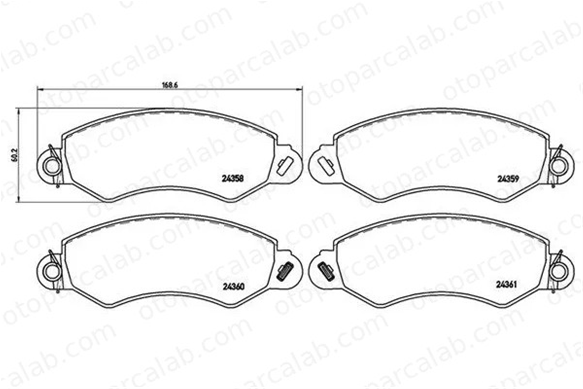 MAGNETI MARELLI 363700501002 Fren Disk Balata Ön LDV MAXUS Minibüs/Otobüs MAXUS Panelvan/Van 363700501002 545990001
