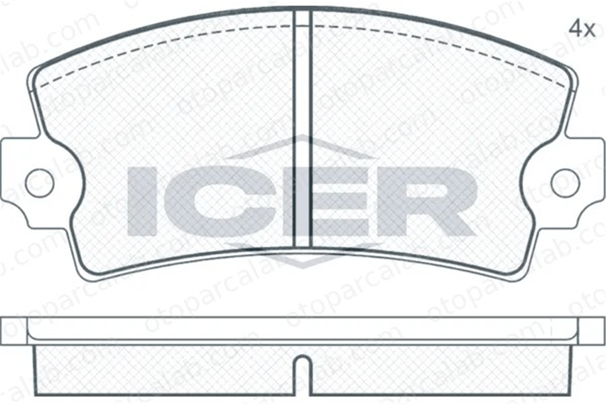 MAHER 00367 Fren Disk Balata Ön RENAULT 12 12 Variable 7701200247 8455000902