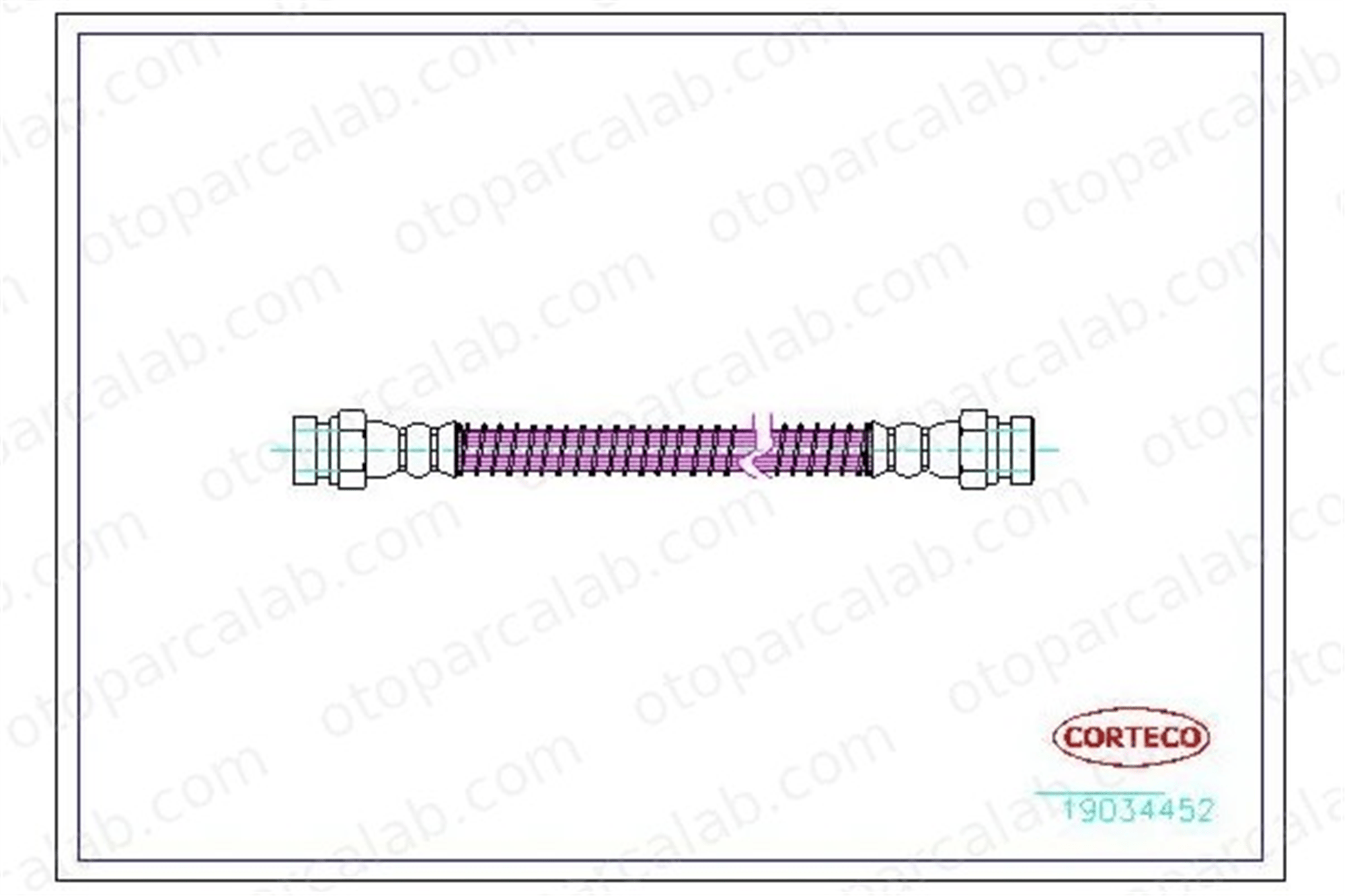 MAHER 03955 Fren Hortumu Arka Sağ HYUNDAI GETZ 587381C000