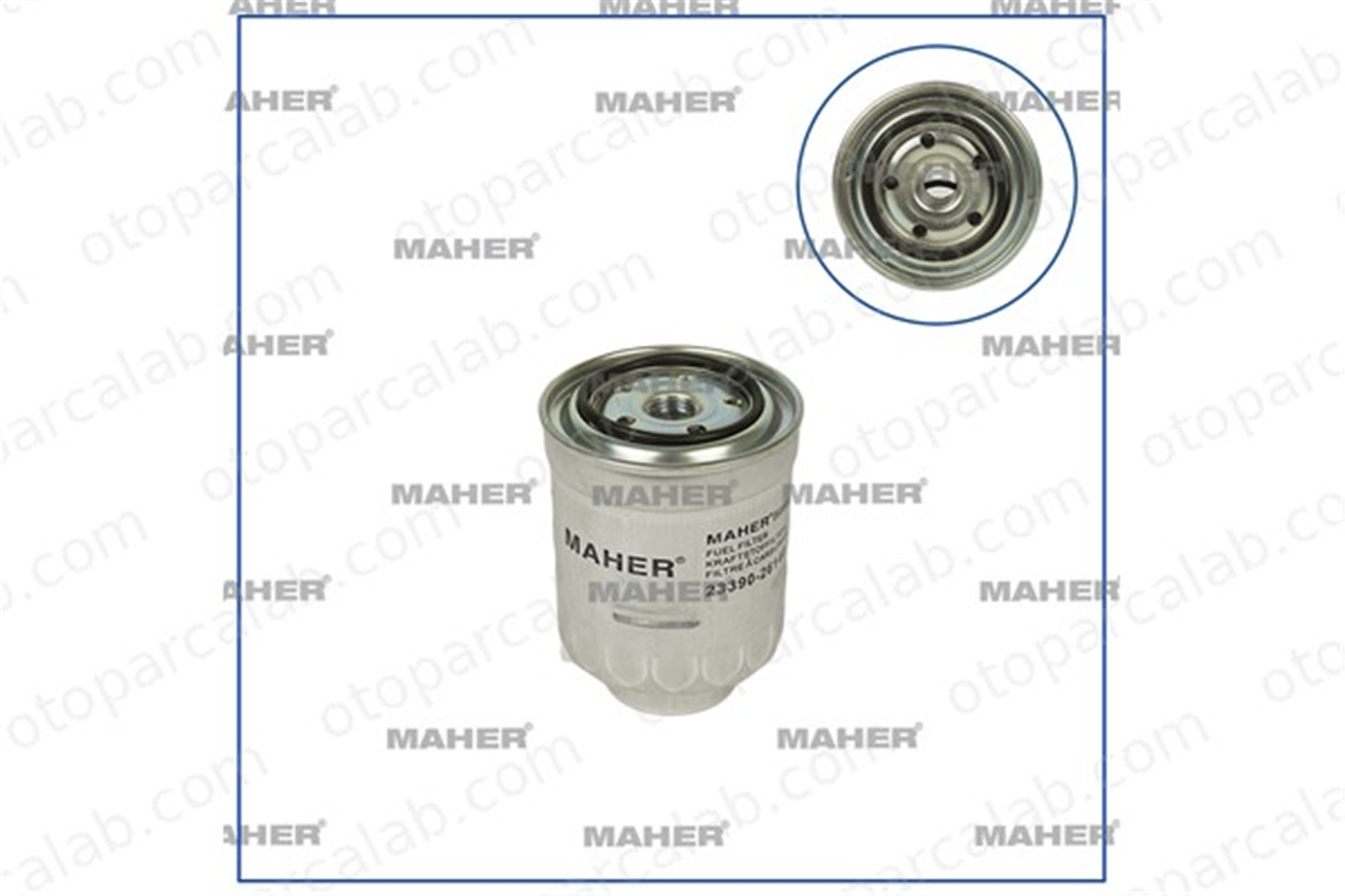 MAHER 04621 Yakıt Filtresi TOYOTA AURIS AURIS Station wagon 2339026140 2339026160