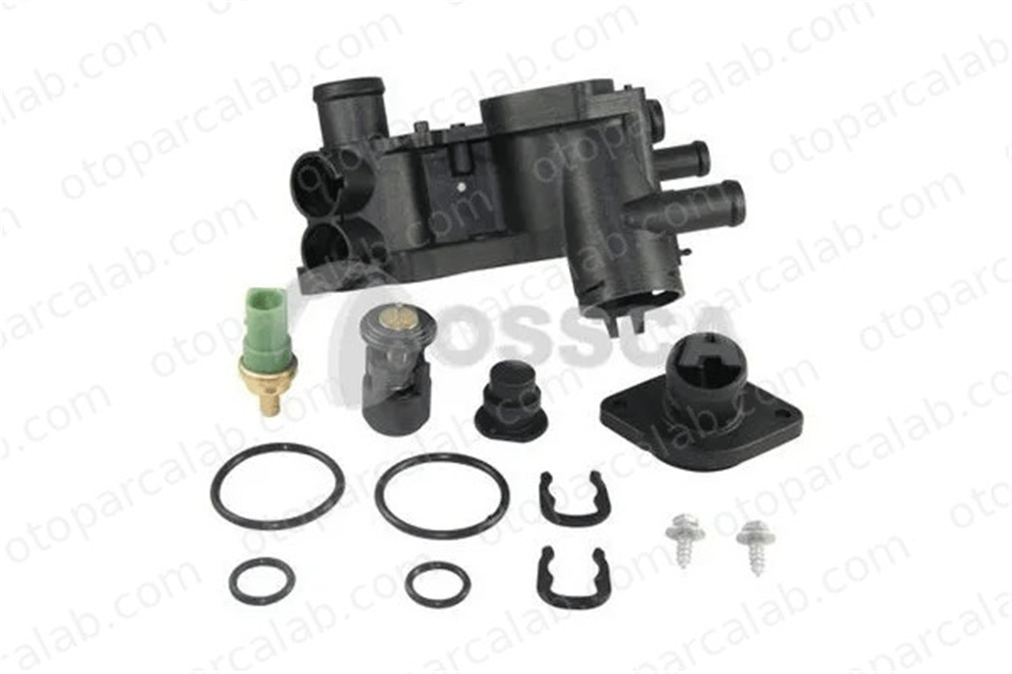 MAHER 09862 Termostat Gövdesi SEAT LEON TOLEDO II 32121111BA 32121111AE