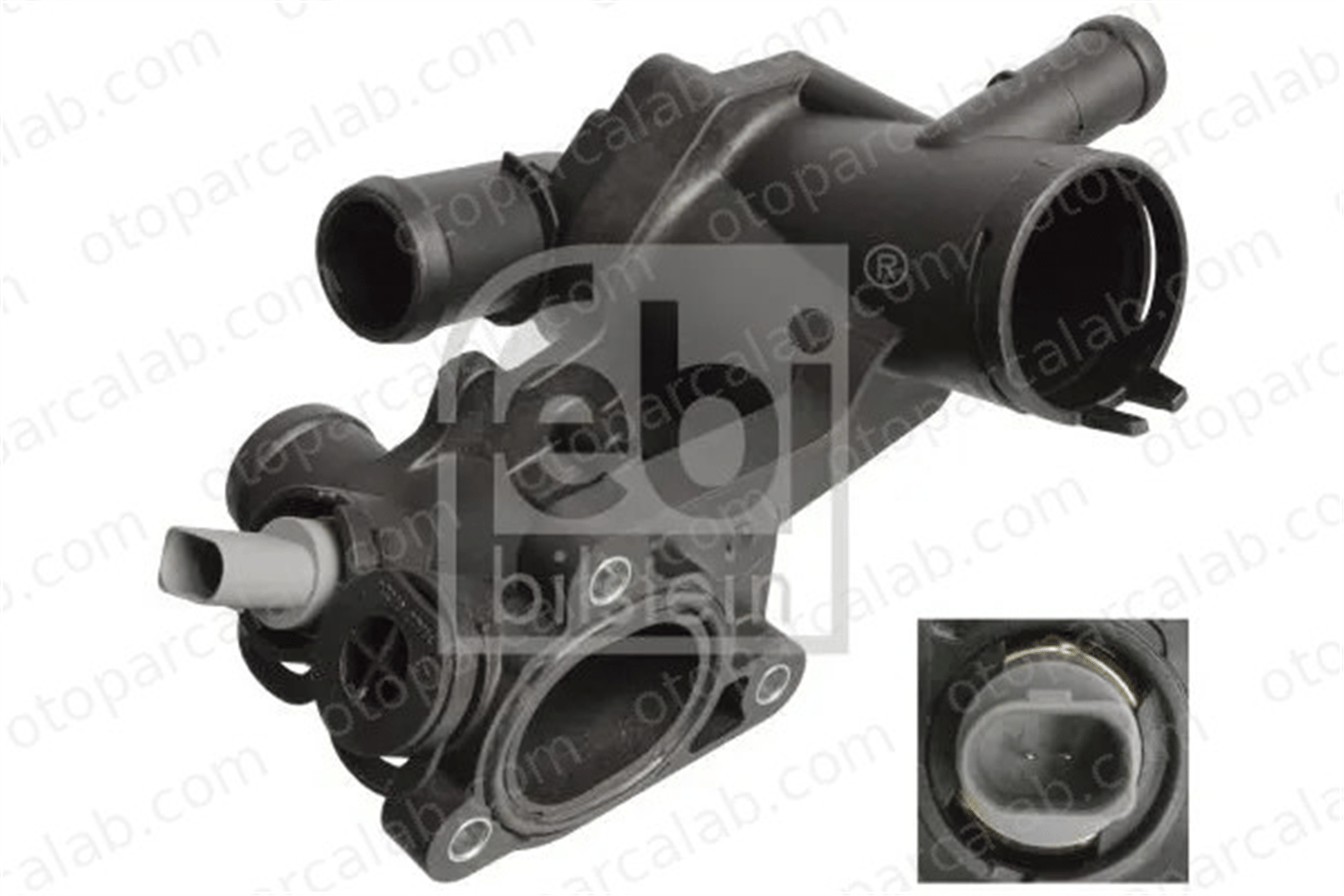 MAHER 09871 Termostat Gövdesi VW POLO V SEAT CORDOBA 32121111CG 032 121 111 CG