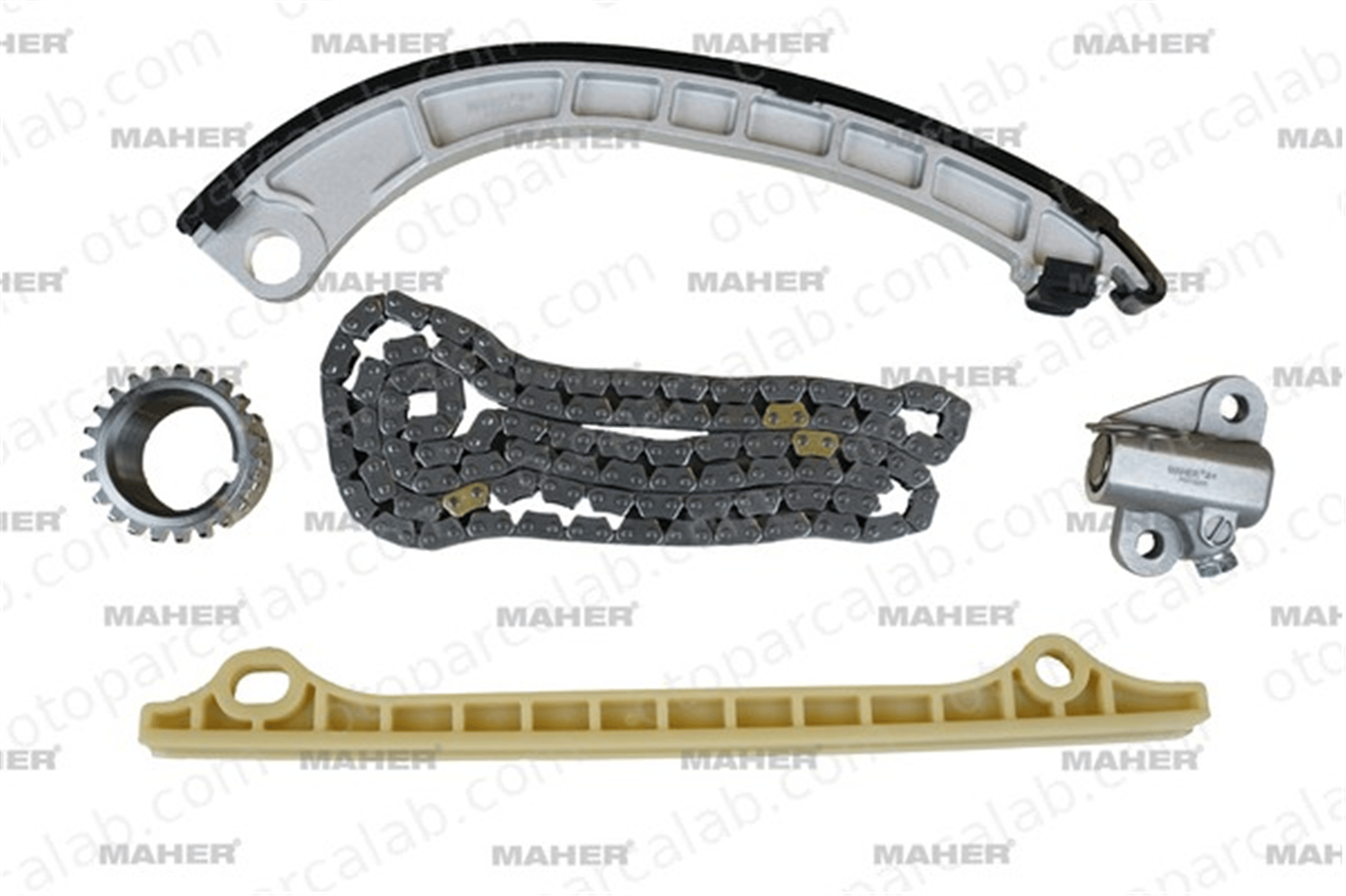 MAHER 10366 Triger Zincir Seti SUZUKI SX4 LIANA 1263154G00 1276154G00