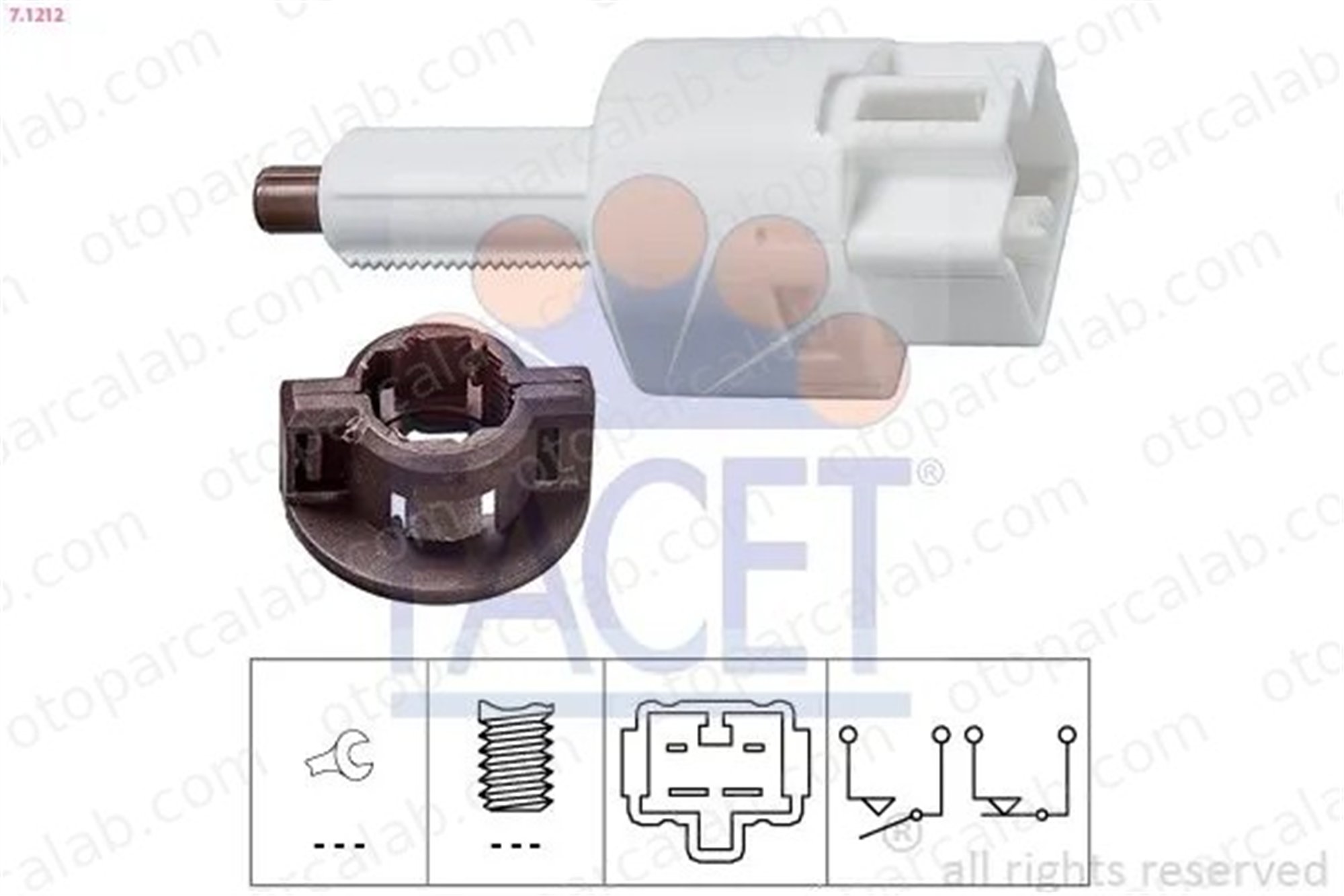 MAHER 12008 Fren Müşürü TOYOTA AURIS SUZUKI SX4 4710280 8434019025