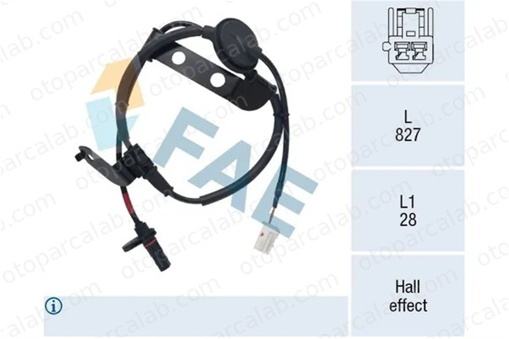 MAHER 12393 Abs Sensörü Arka Sağ HYUNDAI i30 Station wagon i30 599302H300