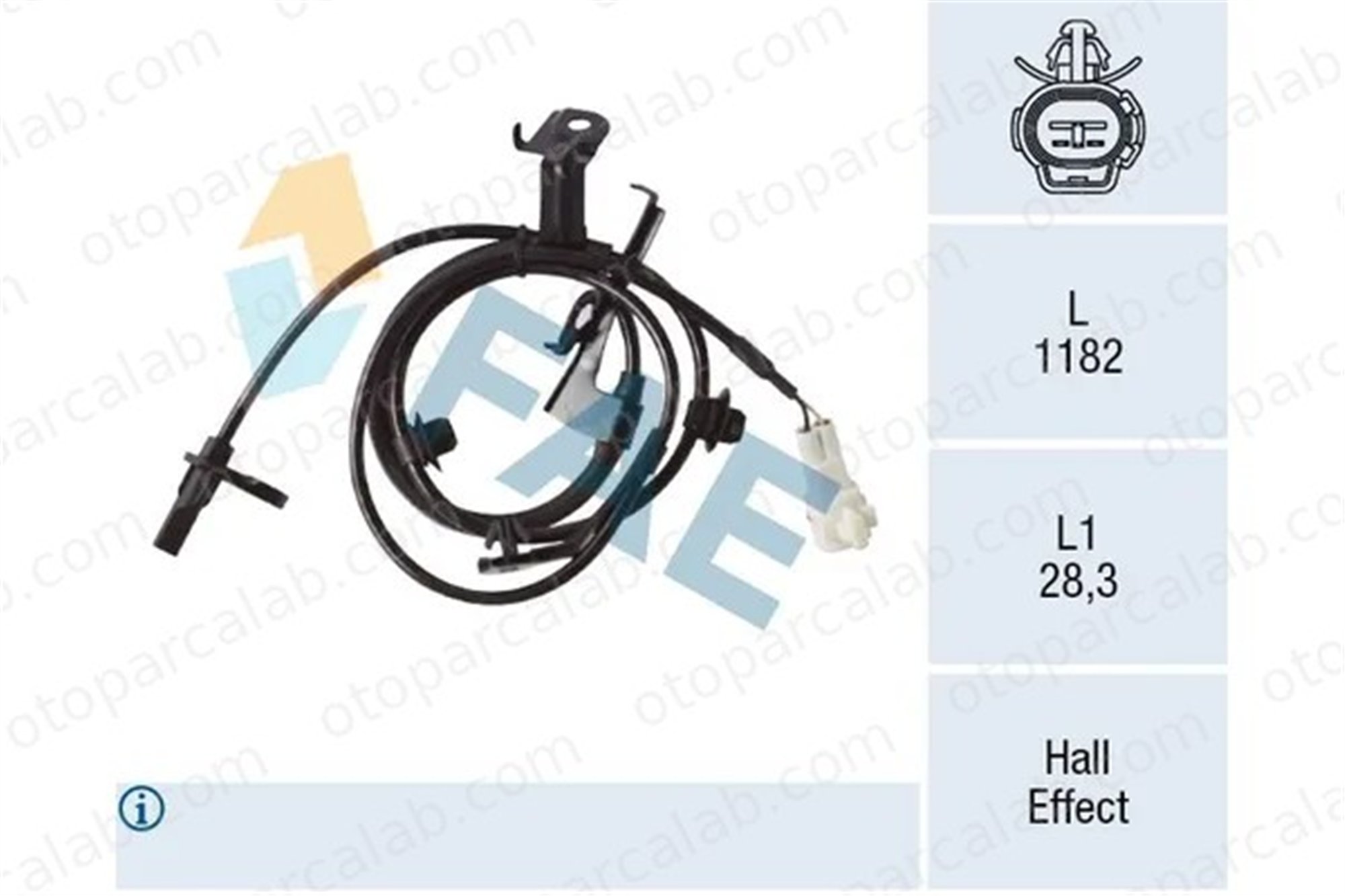 MAHER 12430 Abs Sensörü Ön Sol TOYOTA YARIS DAIHATSU CHARADE VIII 895430D020