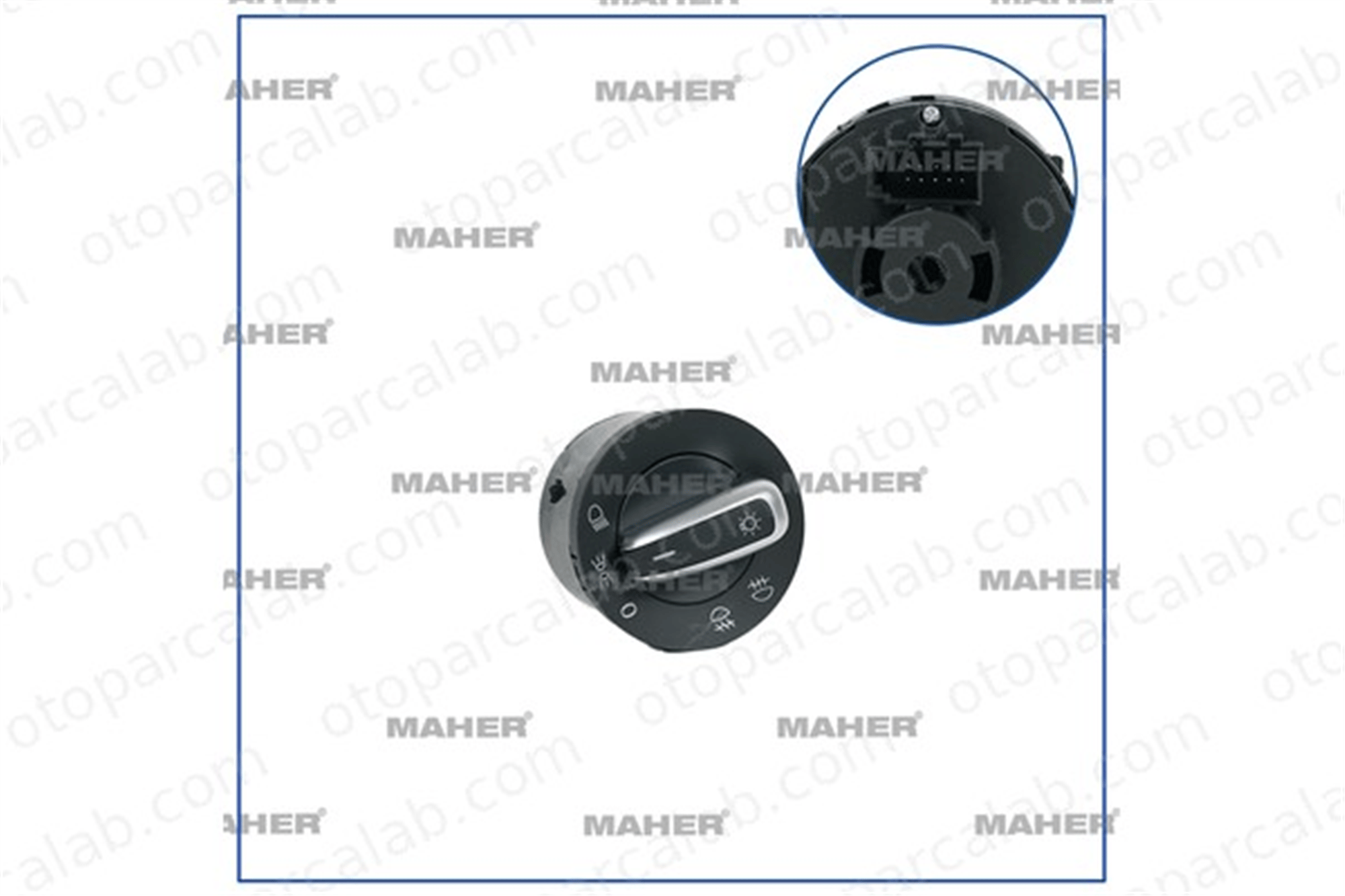 MAHER 15925 Far Anahtarı VW GOLF V TRANSPORTER T5 Panelvan/Van 3C8941431C 3C8941431CXSH