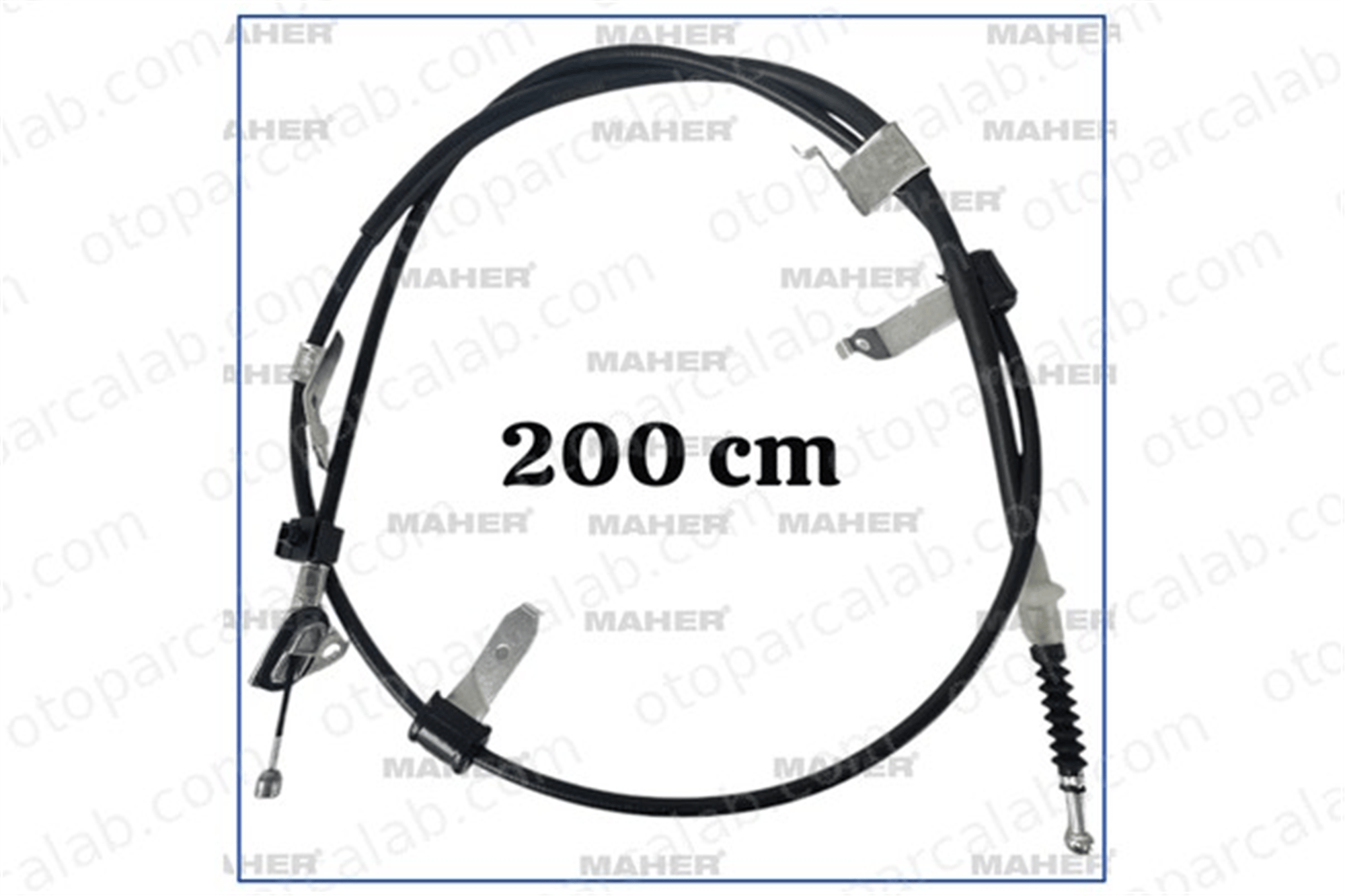 MAHER 16909 El Fren Teli Arka Sağ TOYOTA COROLLA Sedan 4642002300