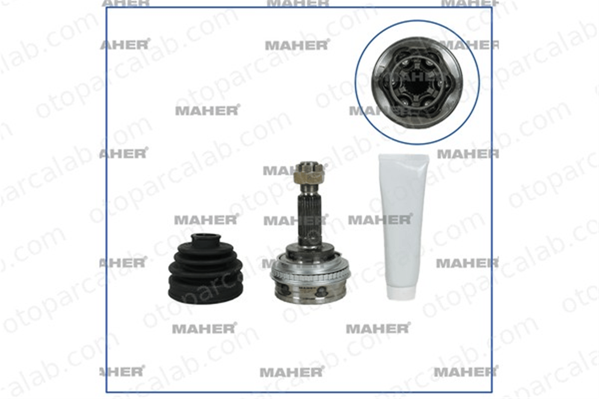 MAHER 18042 Aks Kafası Ön Dış Sağ veya Sol TOYOTA COROLLA Compact COROLLA 4342020221 4341032202