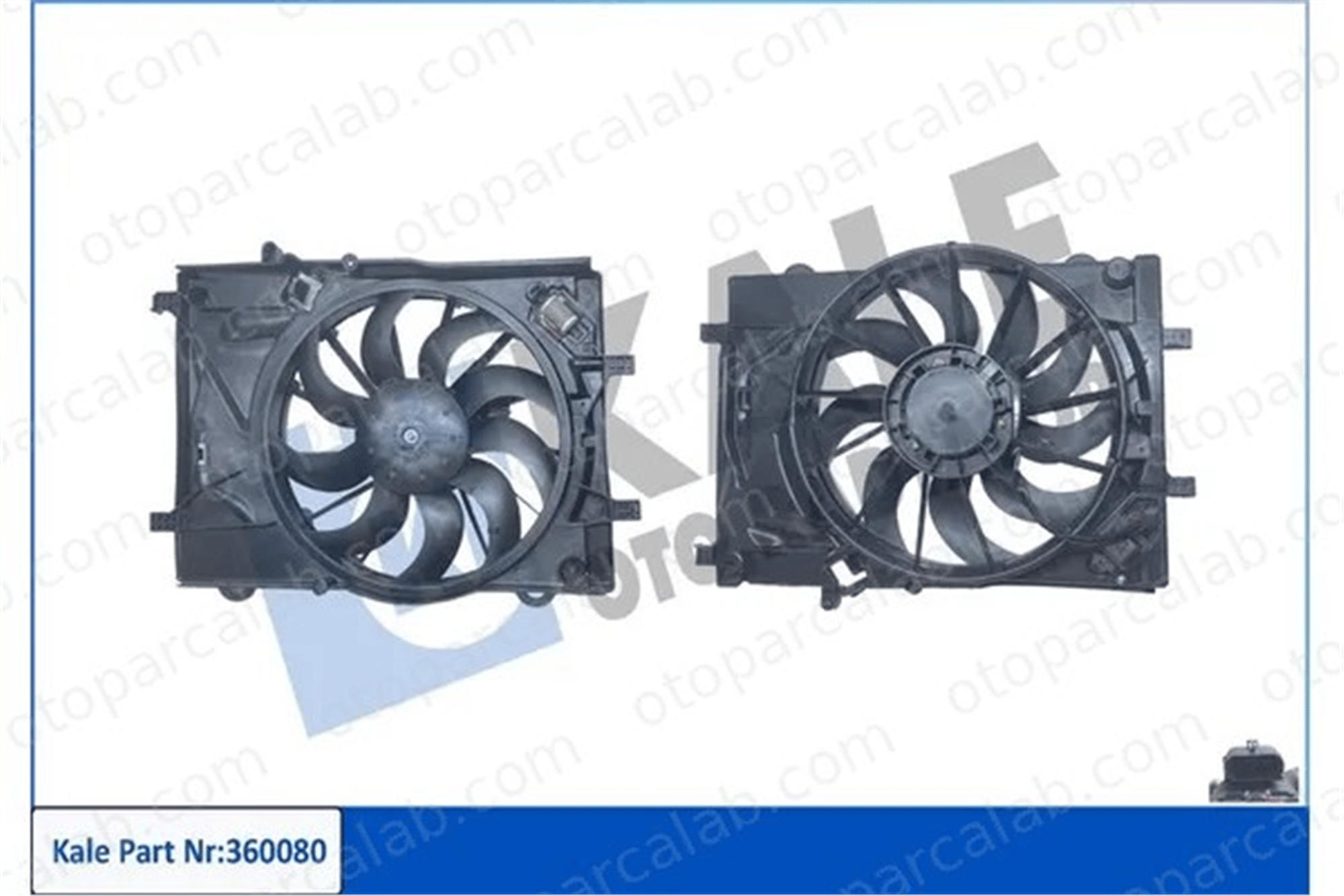 MAHER 19178 Radyatör Fan ve Motoru CHEVROLET AVEO Hatchback AVEO Sedan 95962652 95962654