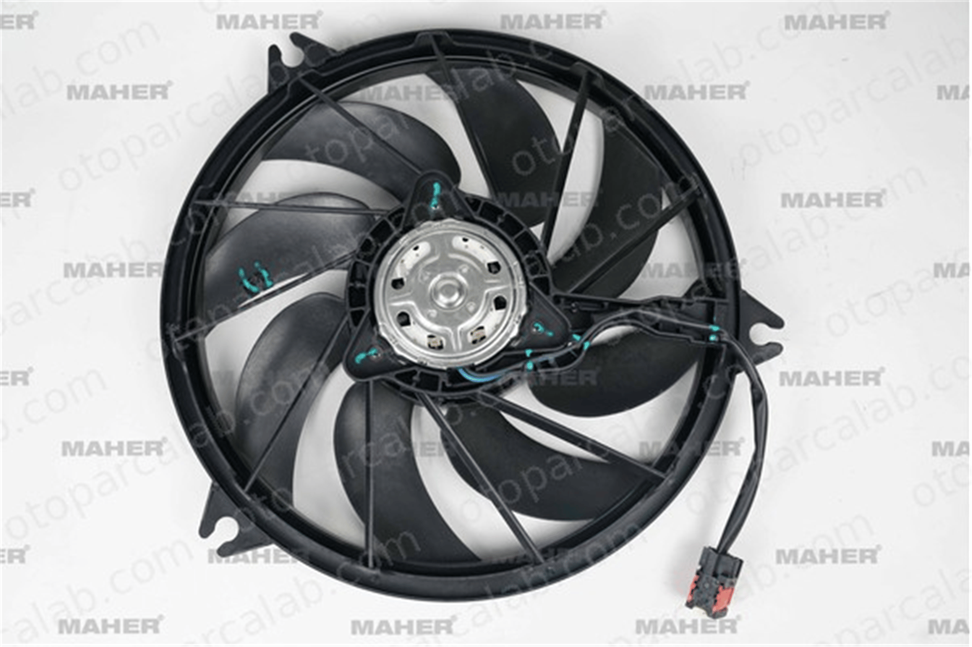 MAHER 19242 Radyatör Fan ve Motoru PEUGEOT 206 Hatchback 206 SW 1253C9 1253C5
