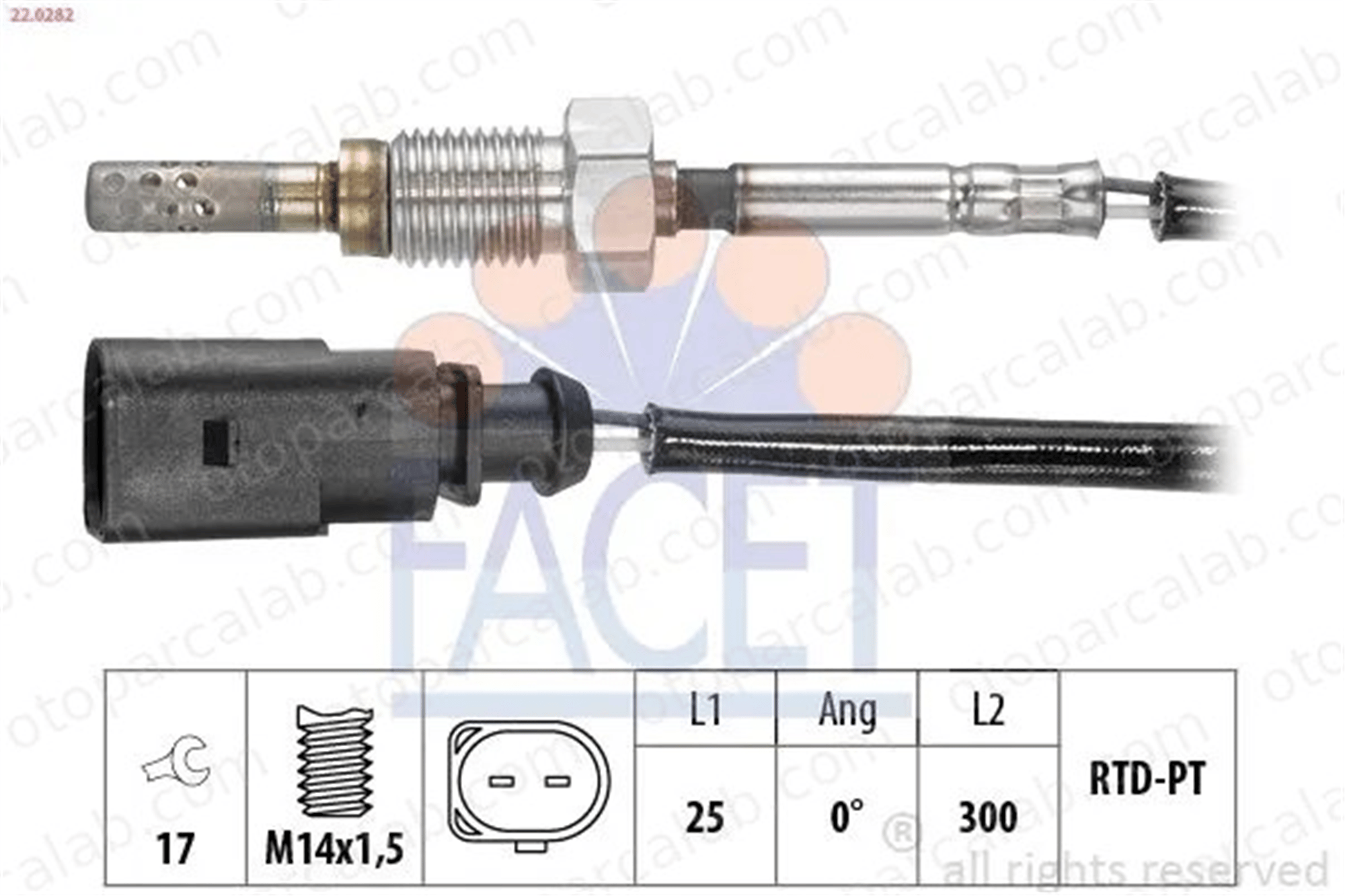 MAHER 22870 Egzoz Sıcaklık Sensörü VW AMAROK CRAFTER 30-50 Panelvan/Van 3L906088FQ 03L 906 088 FQ