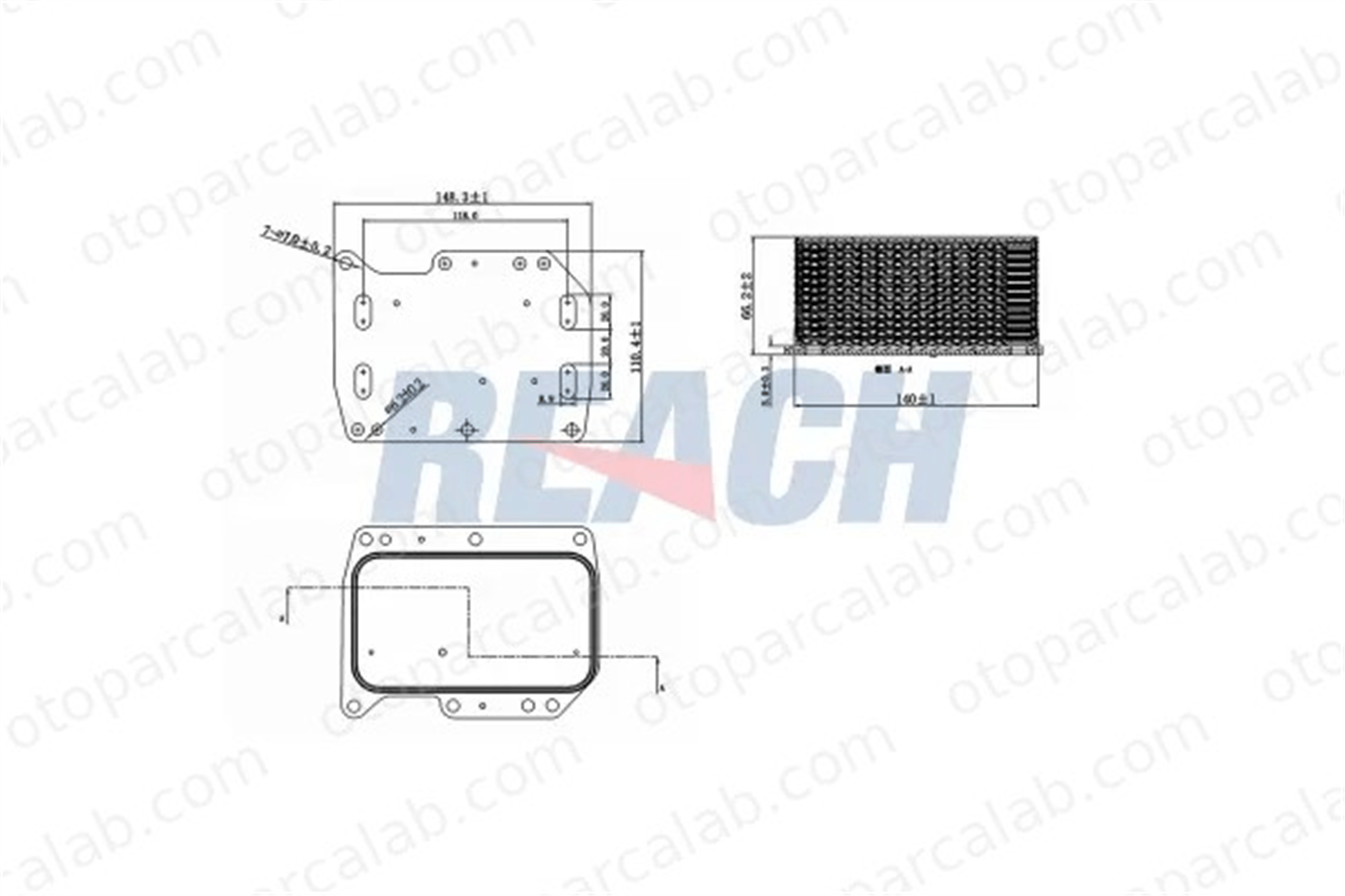 MAHER 23076 Motor Yağ Soğutucu RENAULT MASTER III Panelvan/Van NISSAN NV400 Platform şasi 8201005241 1520000Q0L