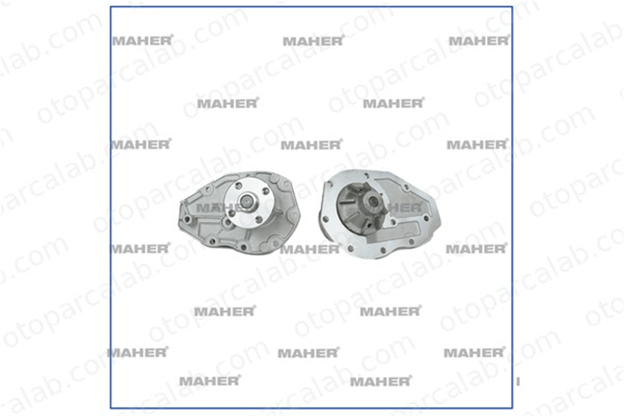 MAHER 24484 Devirdaim Su Pompası VOLVO 340-360 RENAULT 12 7701457415 7701452155