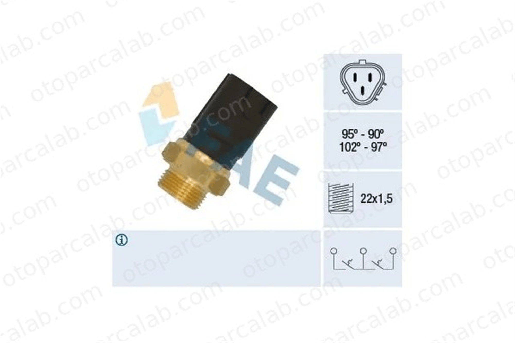 MAHER 24616 Fan Müşürü VW BORA I AUDI A3 1J0959481A TS601