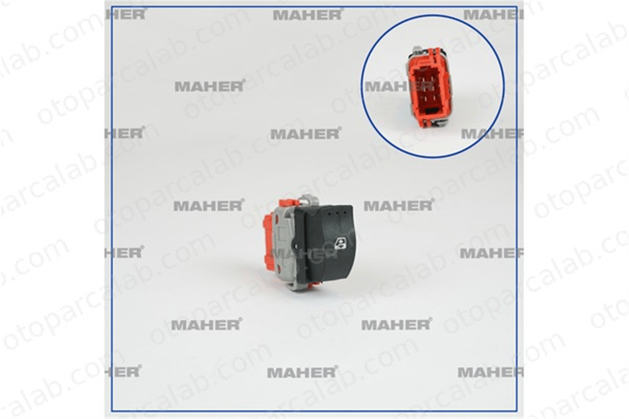MAHER 26465 Cam Açma Düğmesi Ön Sağ RENAULT MASTER III Panelvan/Van MASTER III Platform şasi 8200199518 8200502452