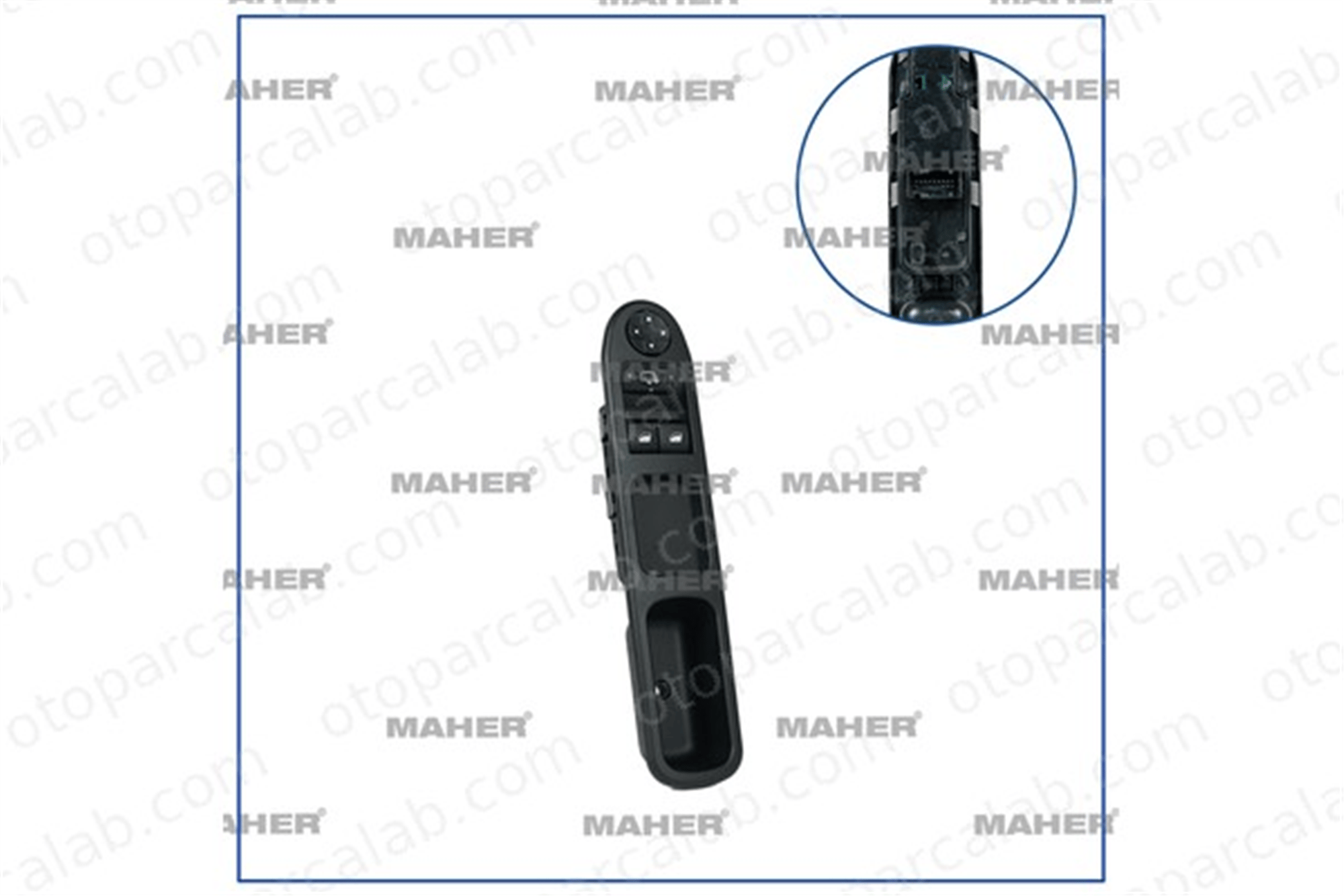 MAHER 26540 Cam Açma Düğmesi Ön Sol PEUGEOT 207 SW 207 6554QA 00006554QA
