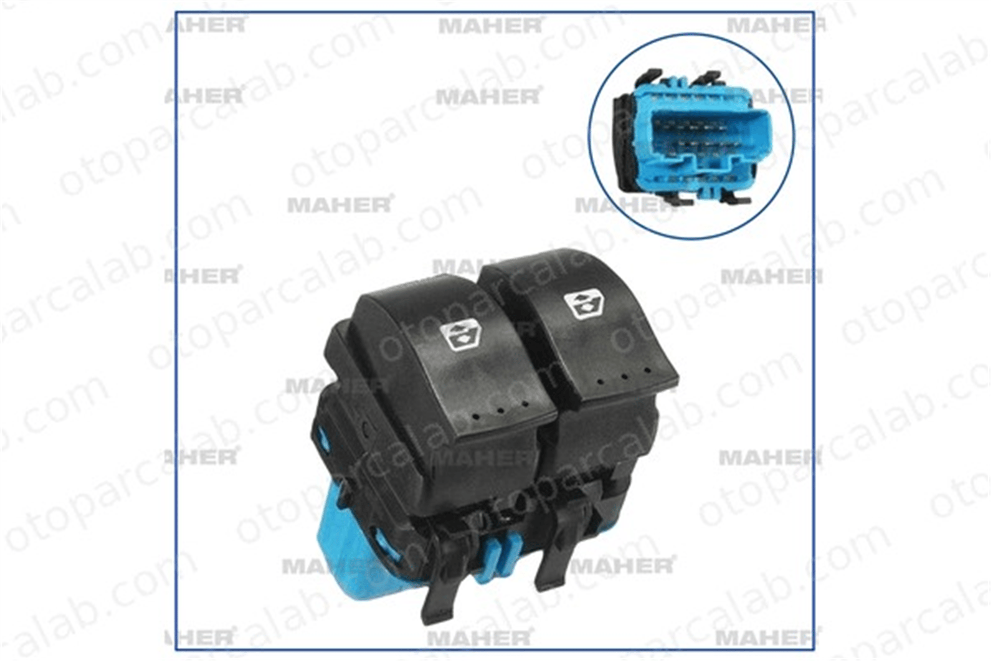 MAHER 26569 Cam Açma Düğmesi Ön Sol RENAULT SCÉNIC II MEGANE II 8200107772