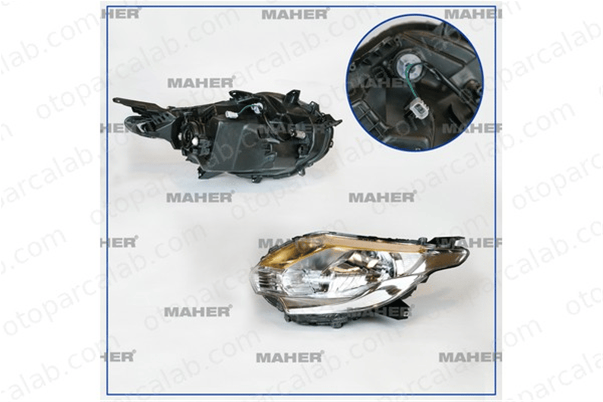MAHER 29405 Far Sol FIAT FULLBACK Pick-up MITSUBISHI L200 / TRITON 8301C737
